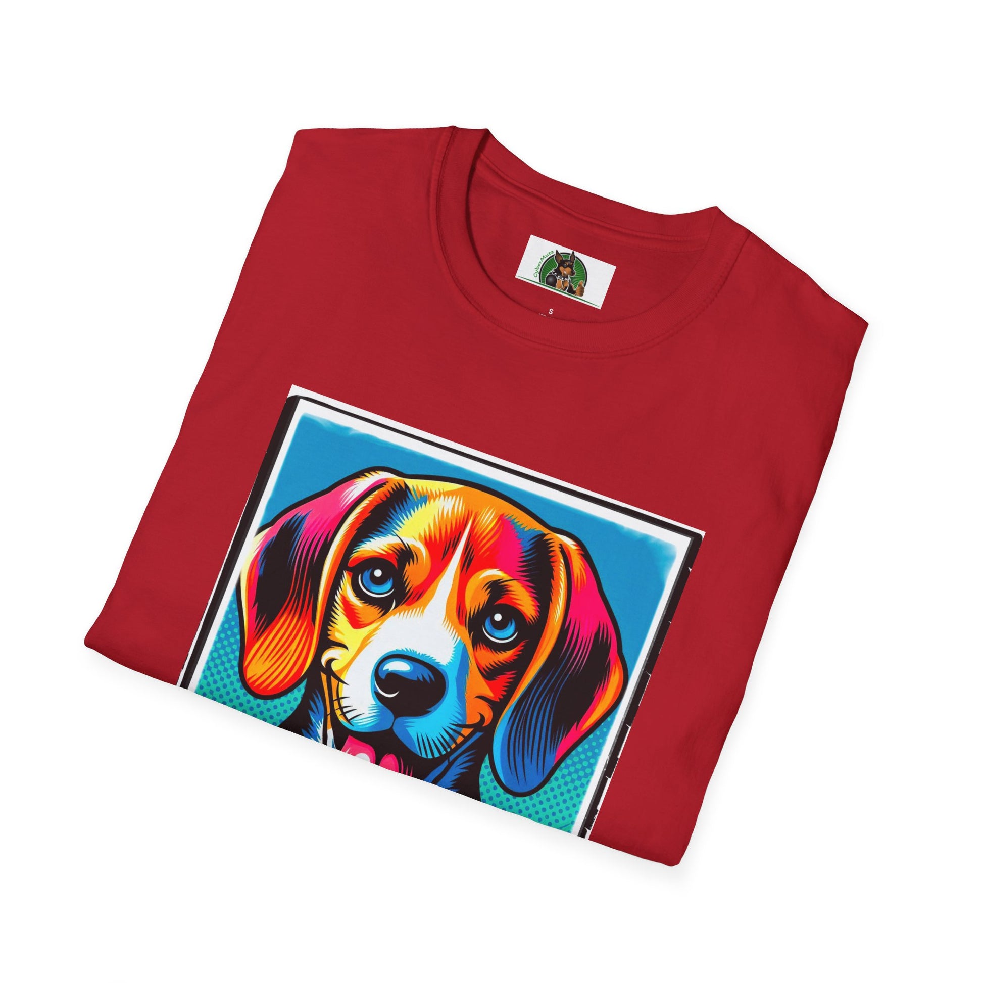 Beagle Pop Art Pic T-Shirt Printify   