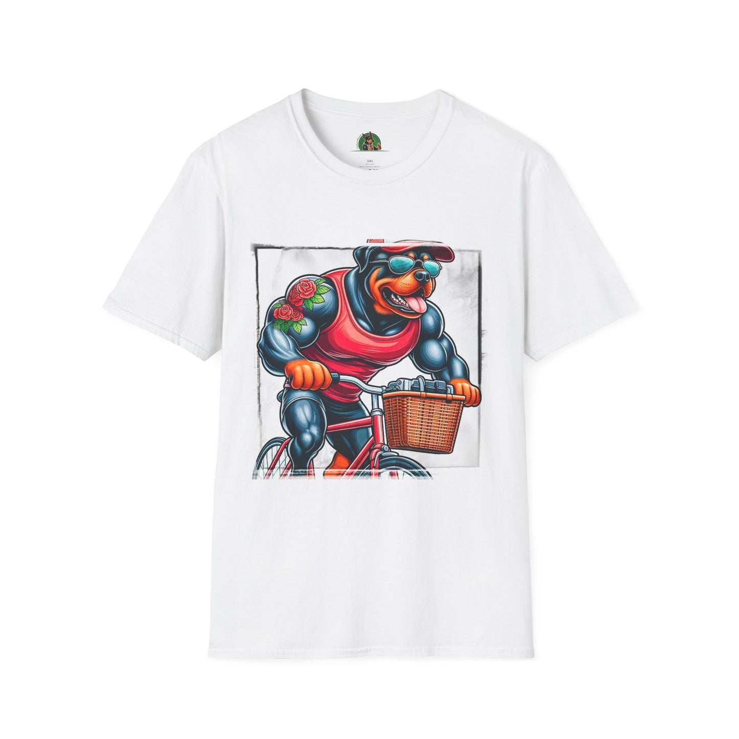 Rottweiler T-Shirt Printify XS White 