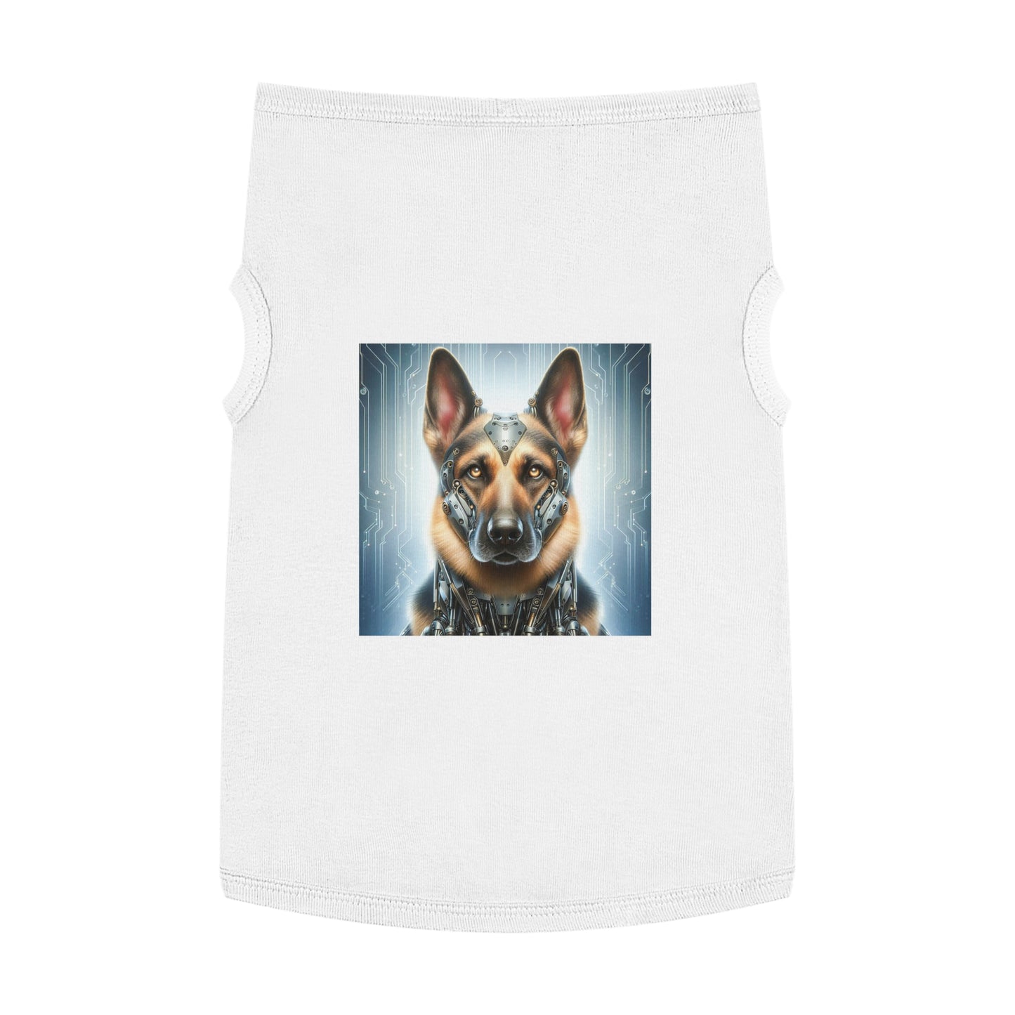 Pet Tank Top German Shepherd Pets Printify XL White 