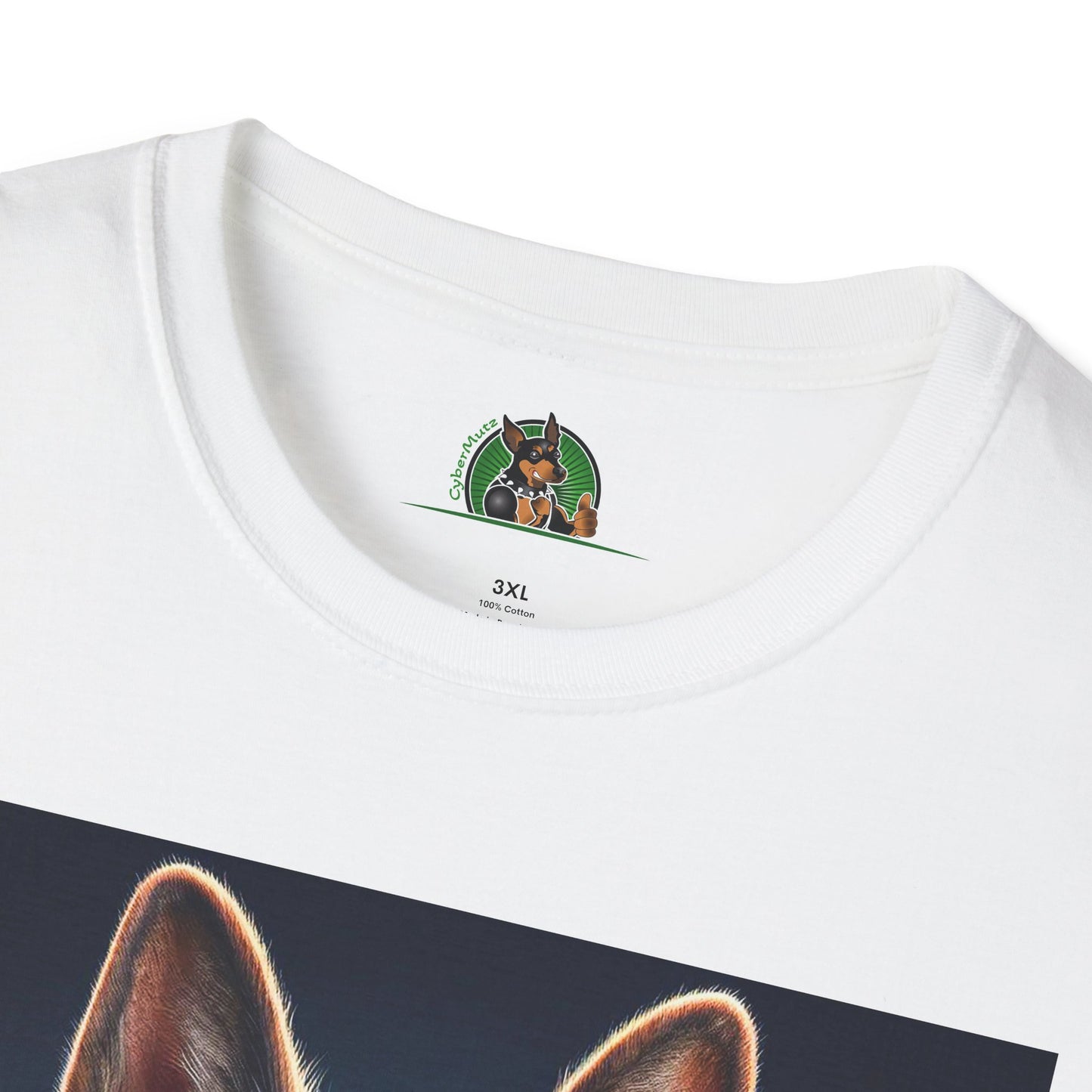 German Shepherd metal warrior shirt T-Shirt Printify