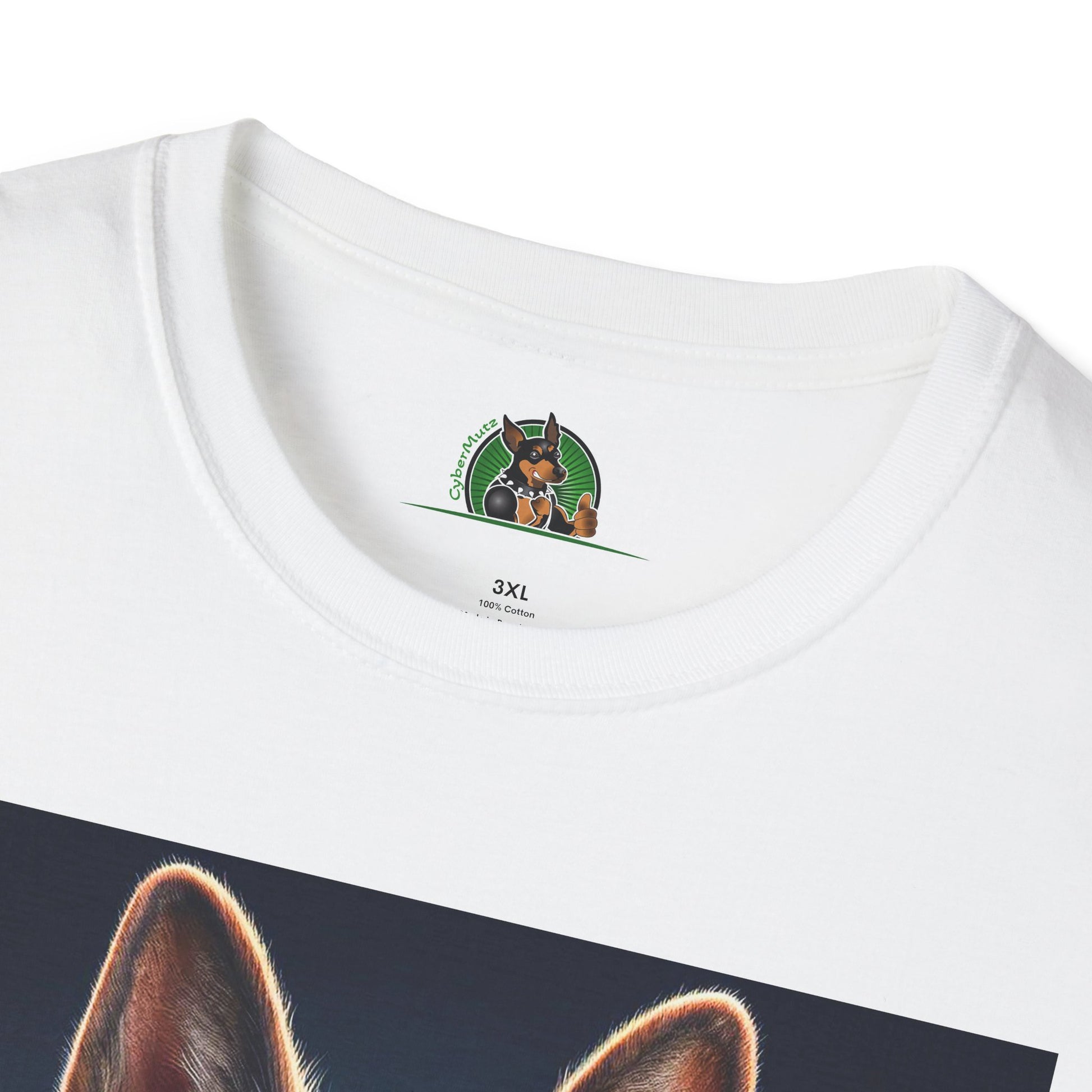 German Shepherd metal warrior shirt T-Shirt Printify