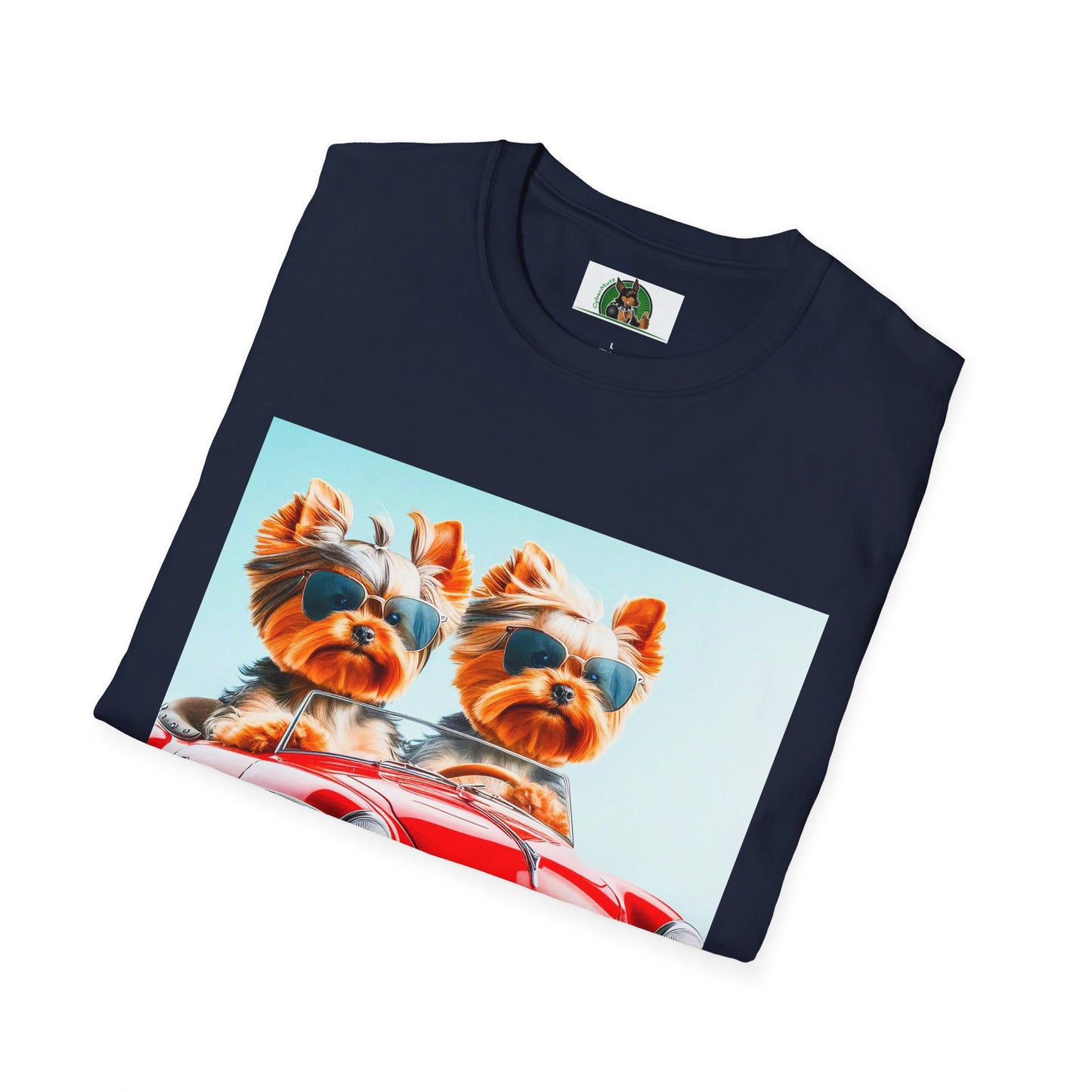 Wacky Yorkie T-Shirt Printify   