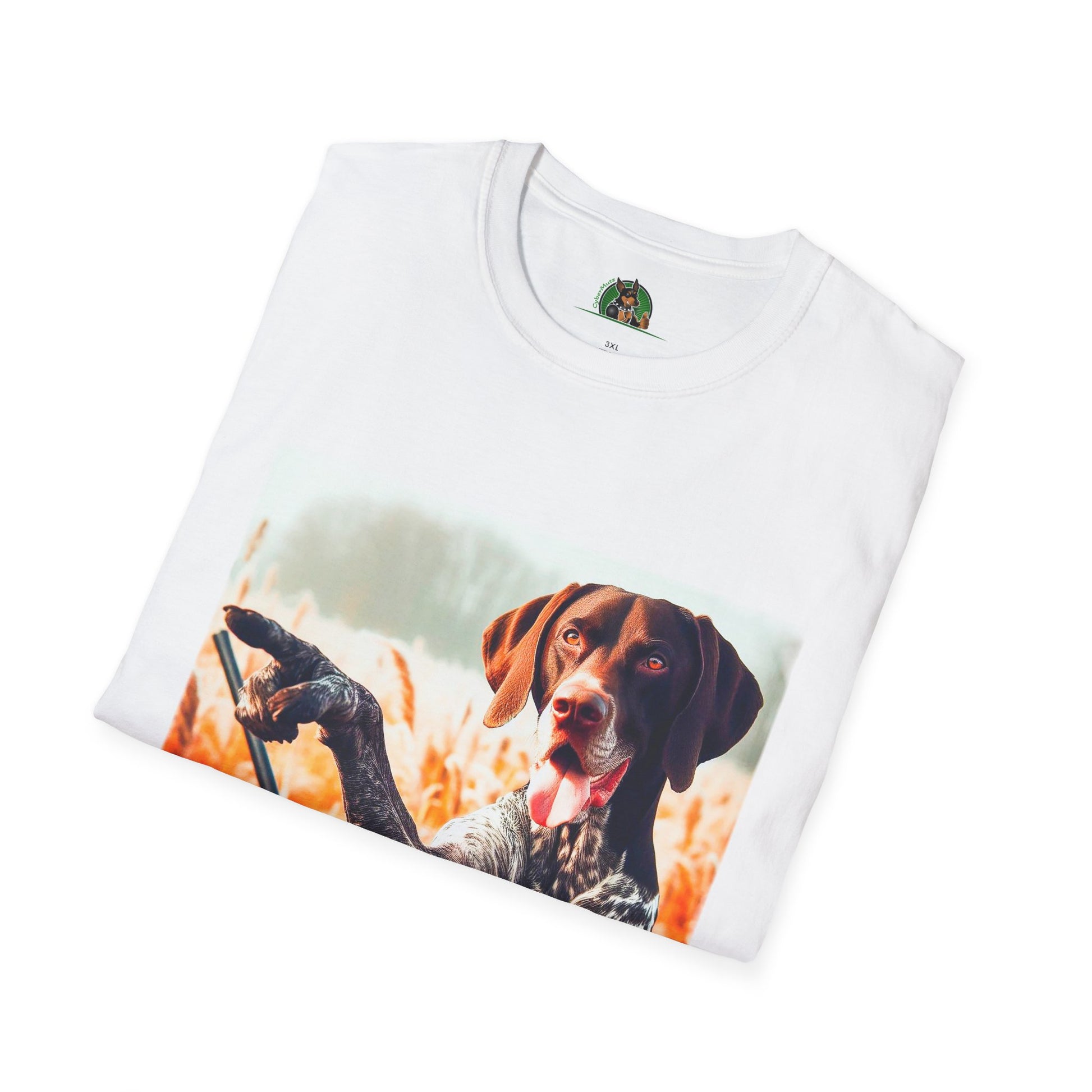 Wacky German Shorthaired Pointer T-Shirt Printify