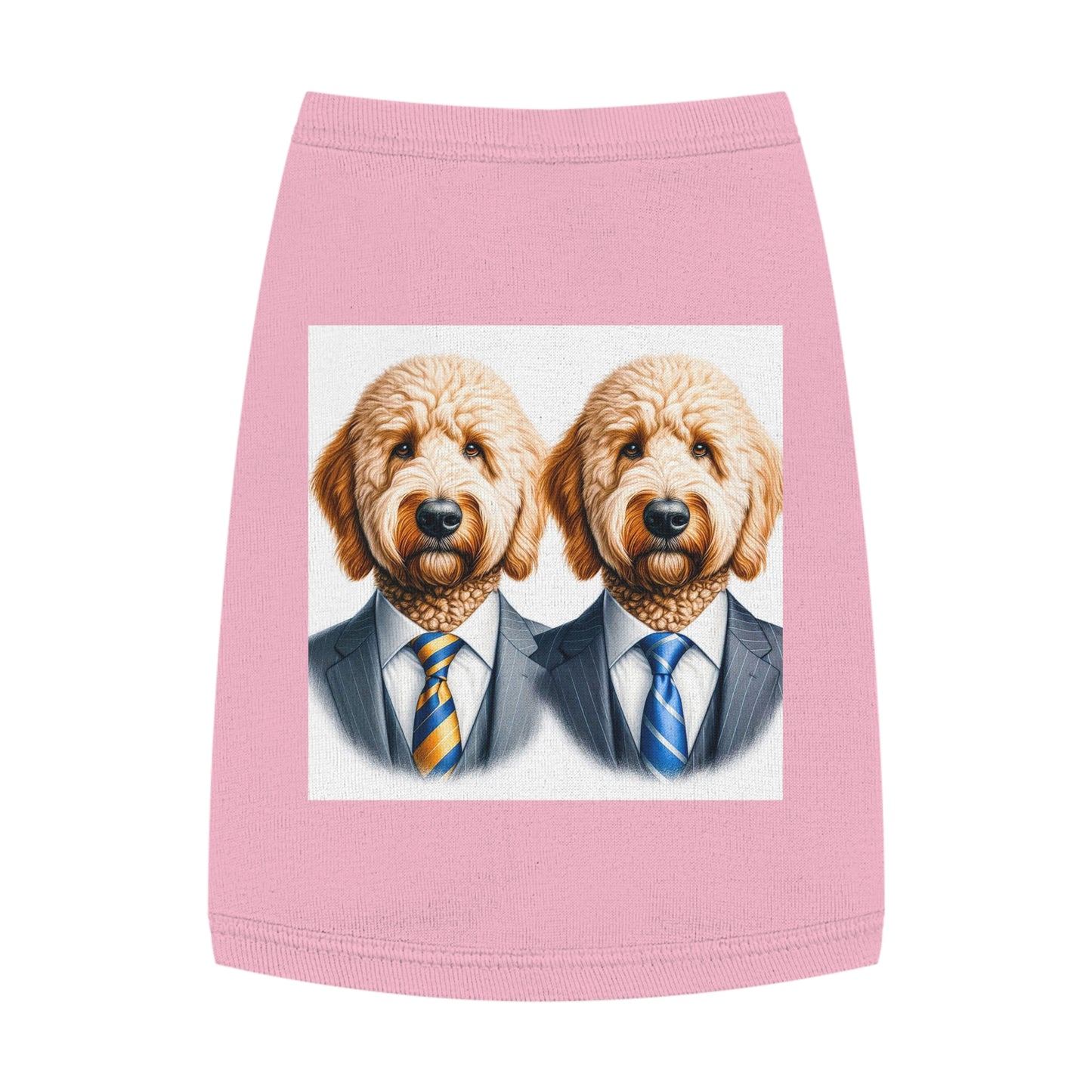 Pet Tank Golden Doodle Pets Printify M Pink