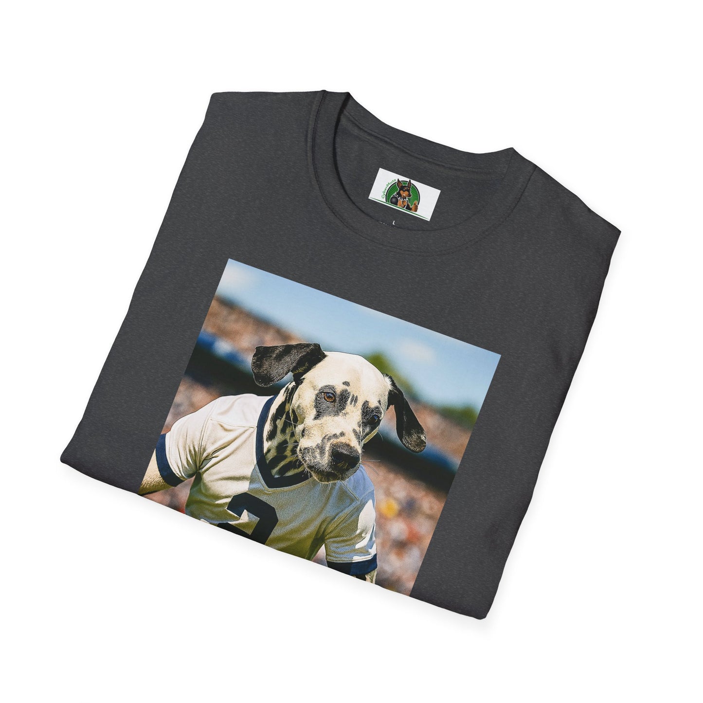 Sports Soccer Dalmatian Unisex T-Shirt T-Shirt Printify