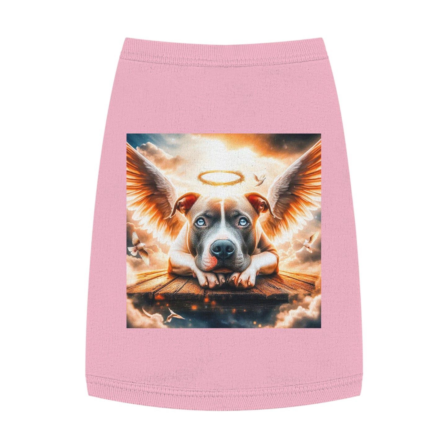 Pet Tank Top Pit Bull Pets Printify M Pink