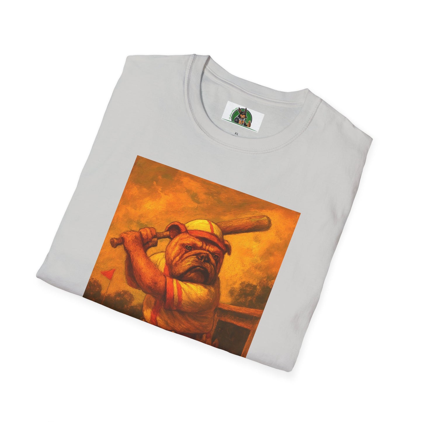 Bulldog Baseball T-Shirt - Unisex Sports Tee