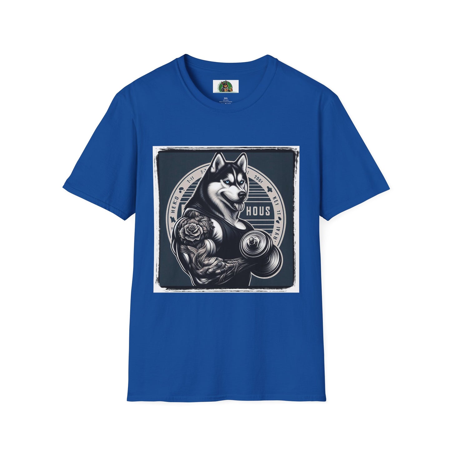 Husky T-Shirt Printify XS Royal 