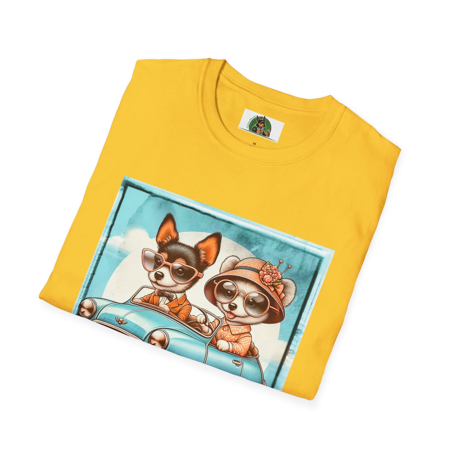 Wacky Rat Terrier T-Shirt T-Shirt Printify   