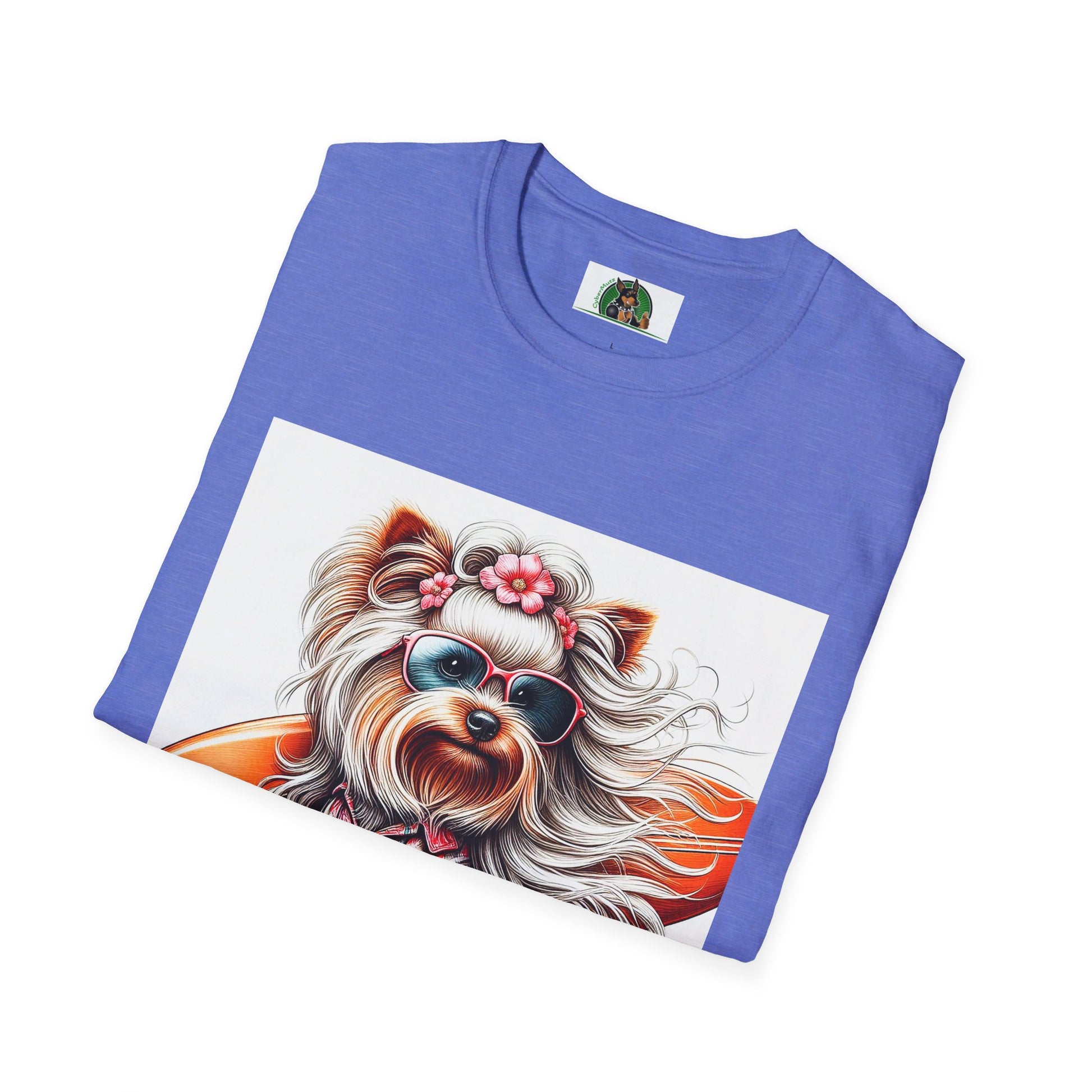 Yorkie T-Shirt Printify   