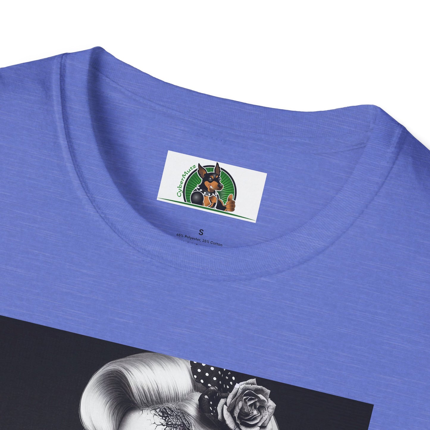 Zombie Girl Graphic T-Shirt - Quirky Soft Cotton Tee | CyberMutz