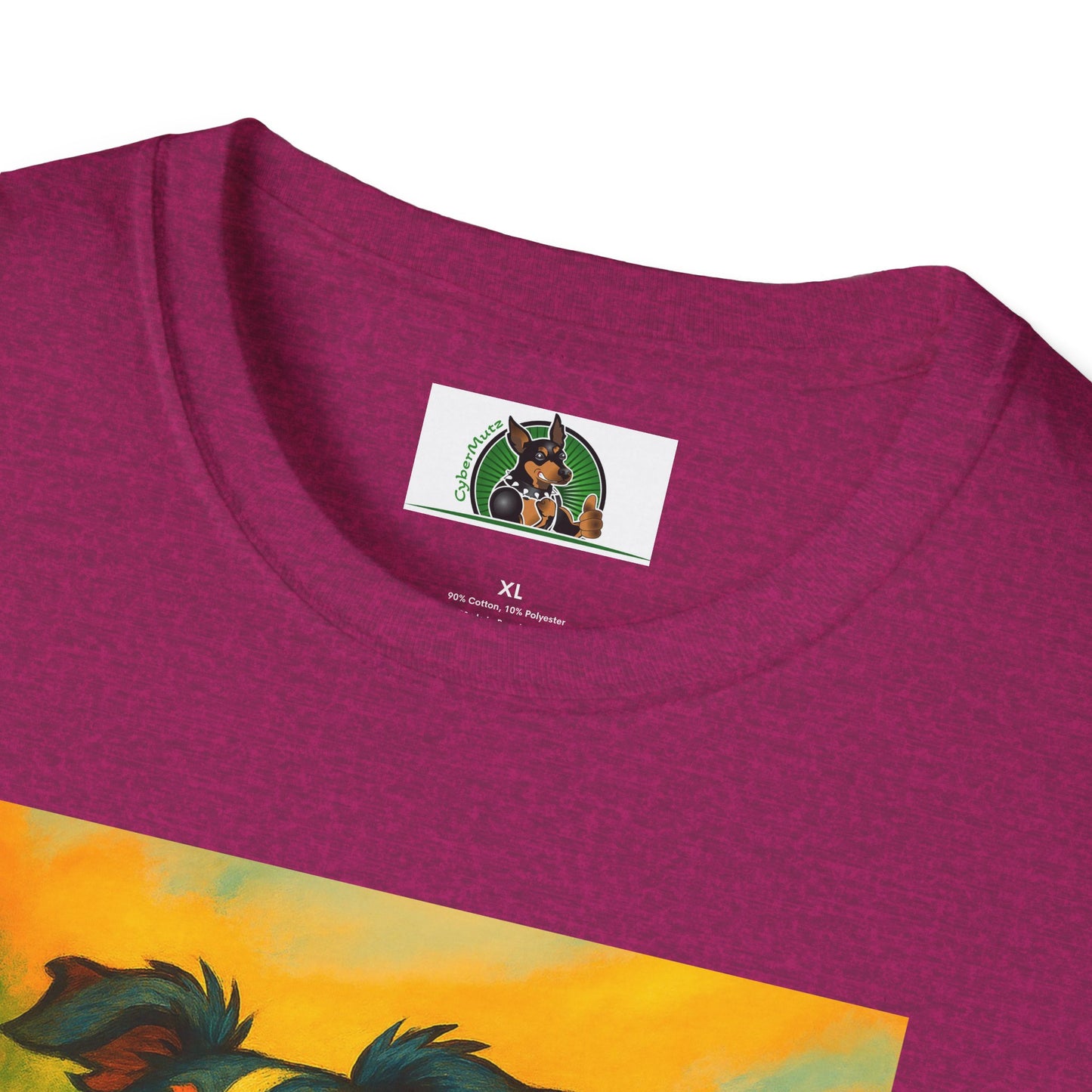 Sports Soccer Australian Shepherd Unisex T-Shirt