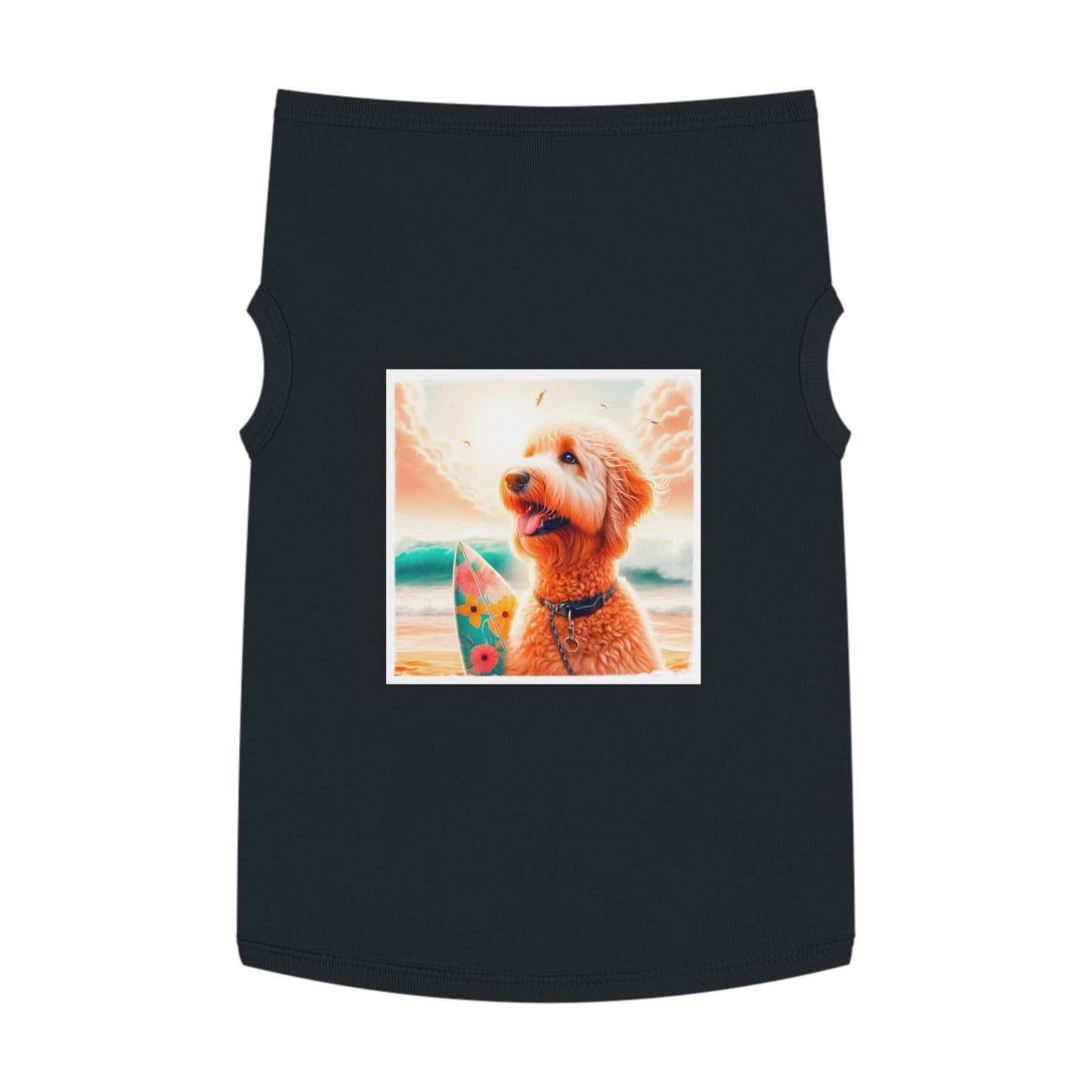 Pet Tank Golden Doodle Pets Printify   