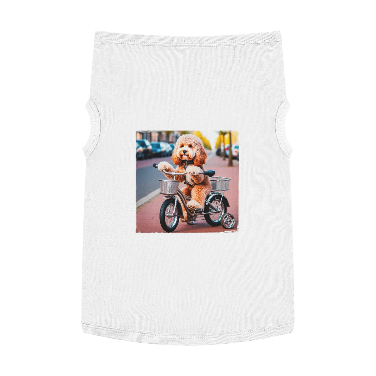 Pet Tank Top CockerPoo Pets Printify XL White