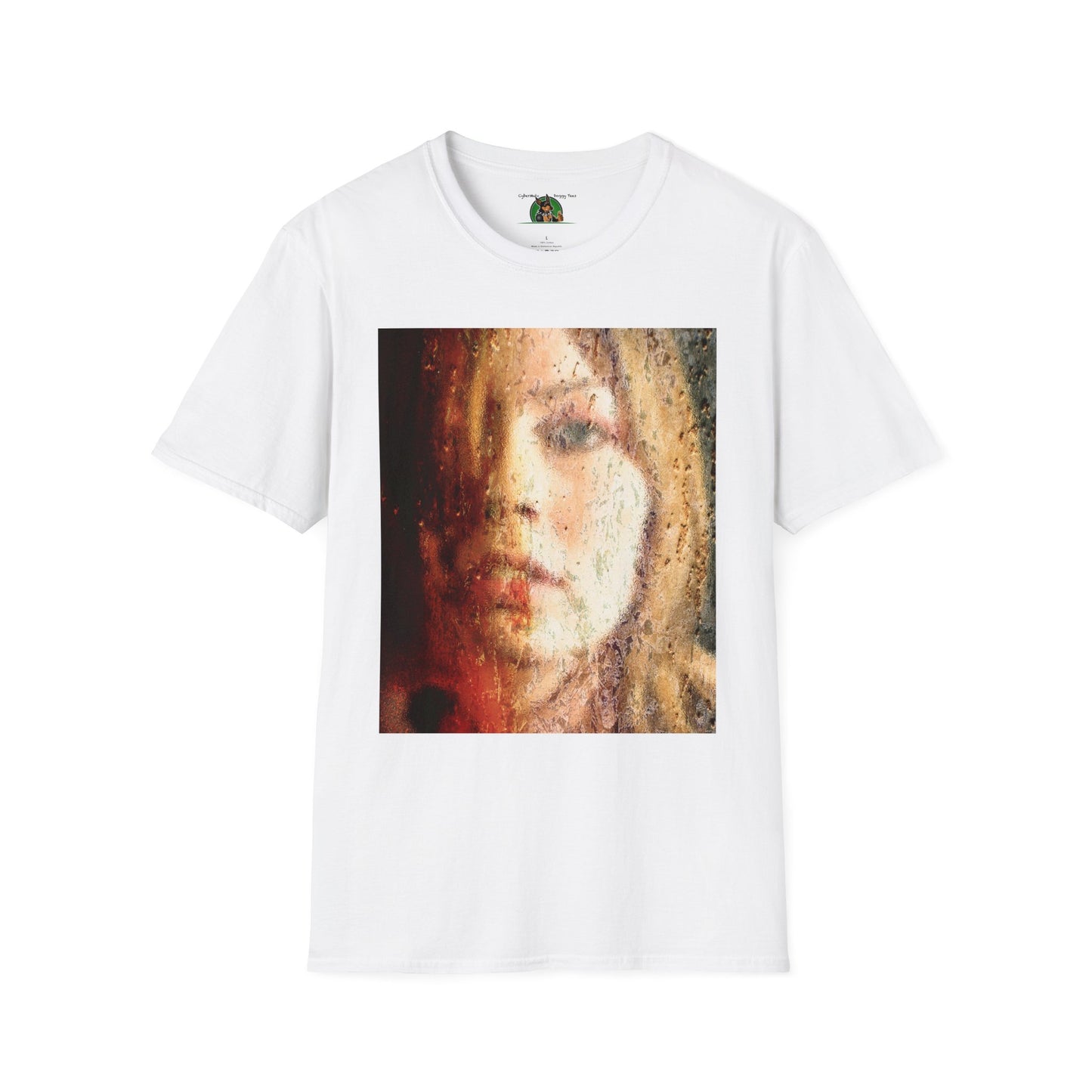 Mis·cel·la·ne·ous Rainy Girl T-Shirt Printify S White 