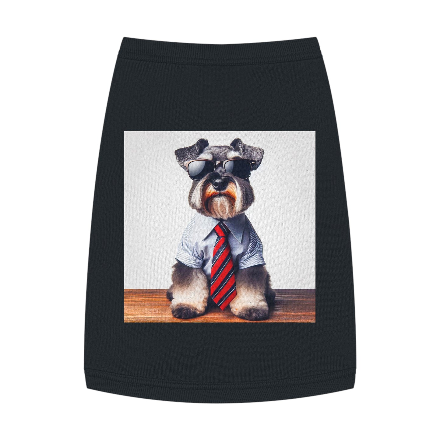 Pet Tank Top Miniature Schnauzer Pets Printify   