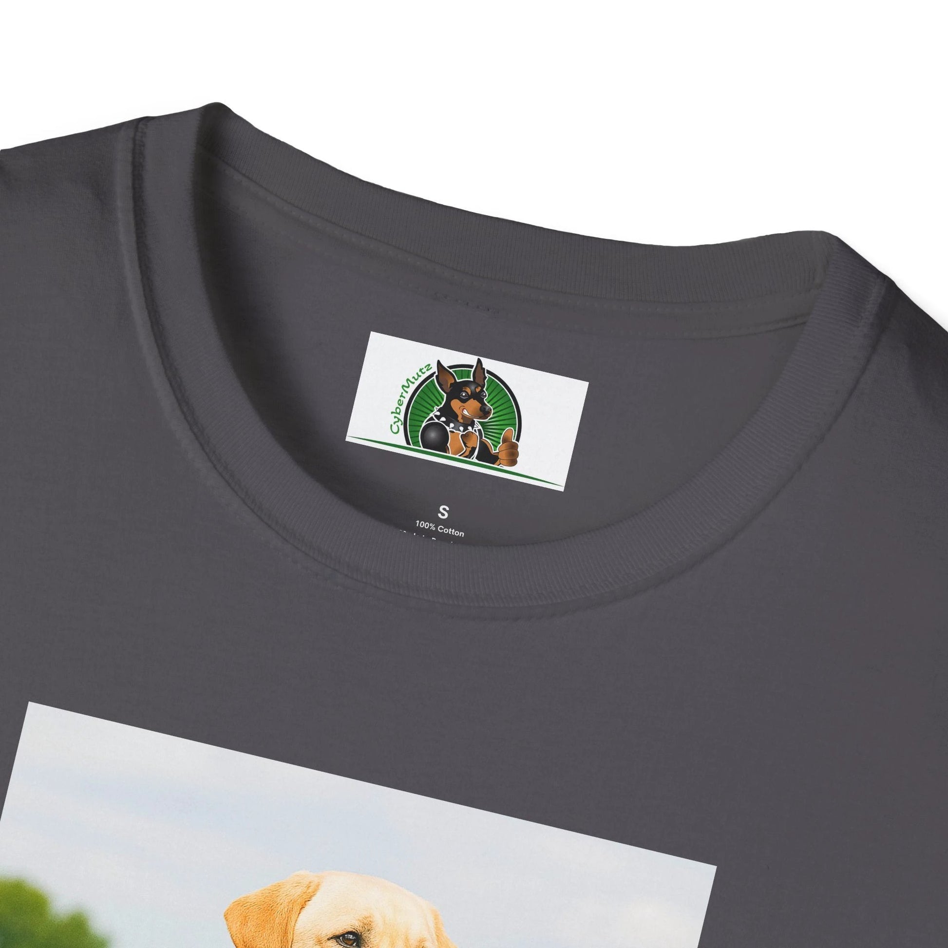 Labrador Retriever Golf T-Shirt — Sports Dog Tee for Dog Lovers T-Shirt Printify