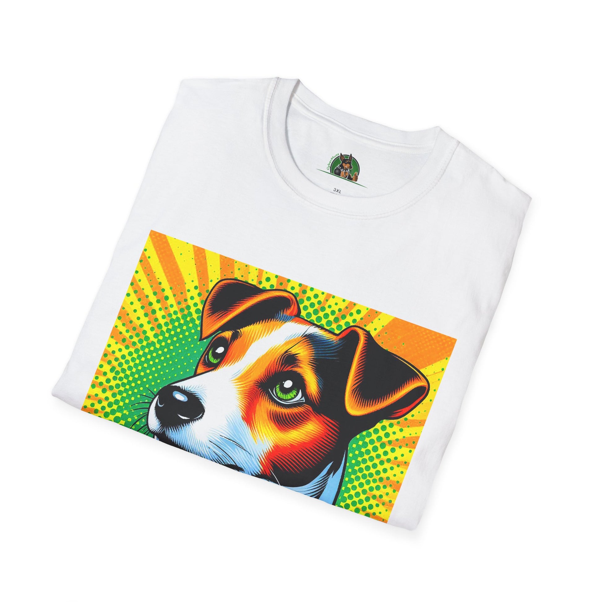 Jack Russell Pop Art T-Shirt Printify