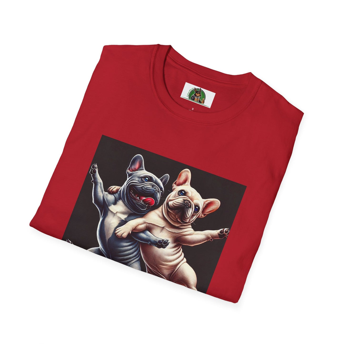 French Bulldogs Dancing Unisex T-Shirt