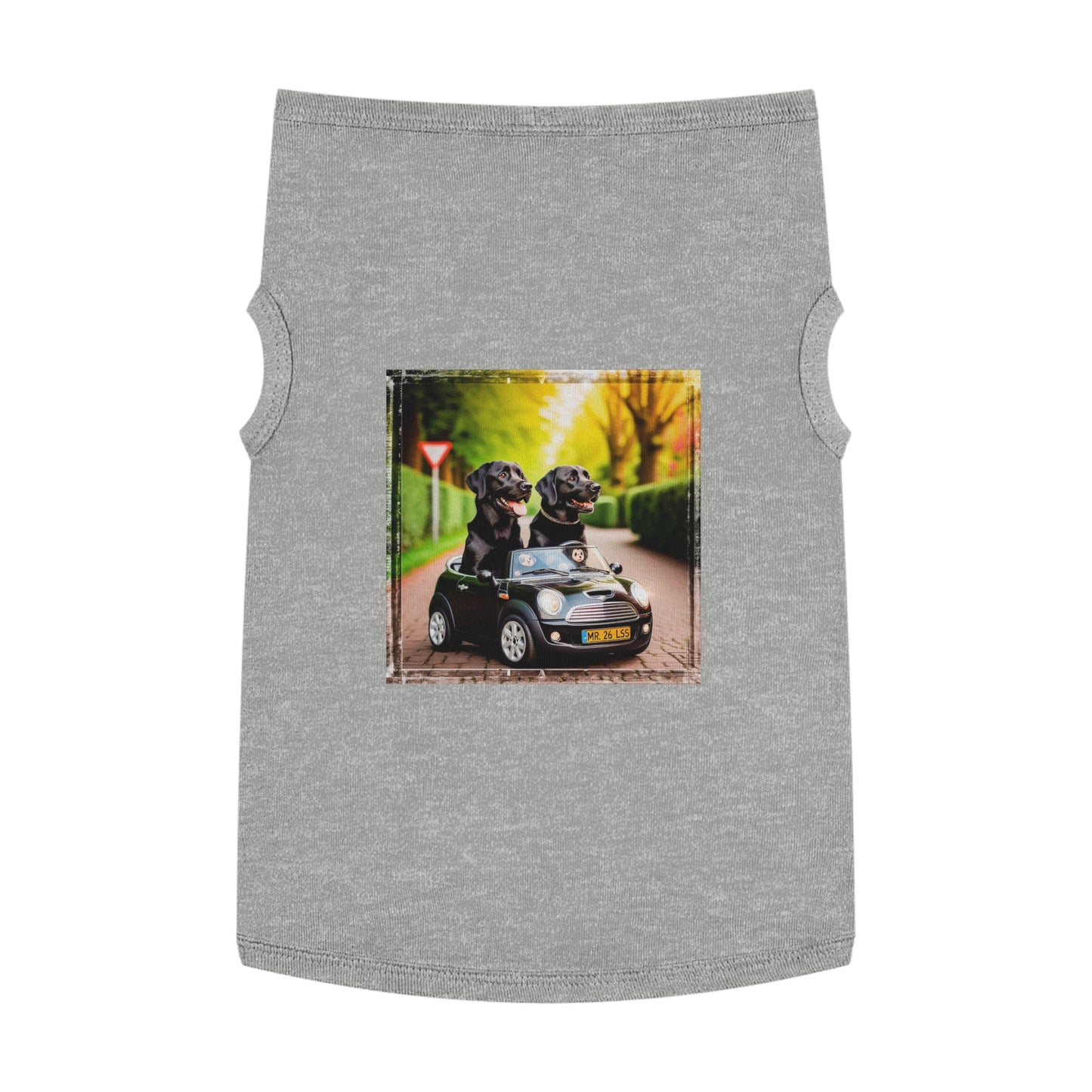 Wacky Pet Tank Top Labrador Retriever Pets Printify XL Heather 