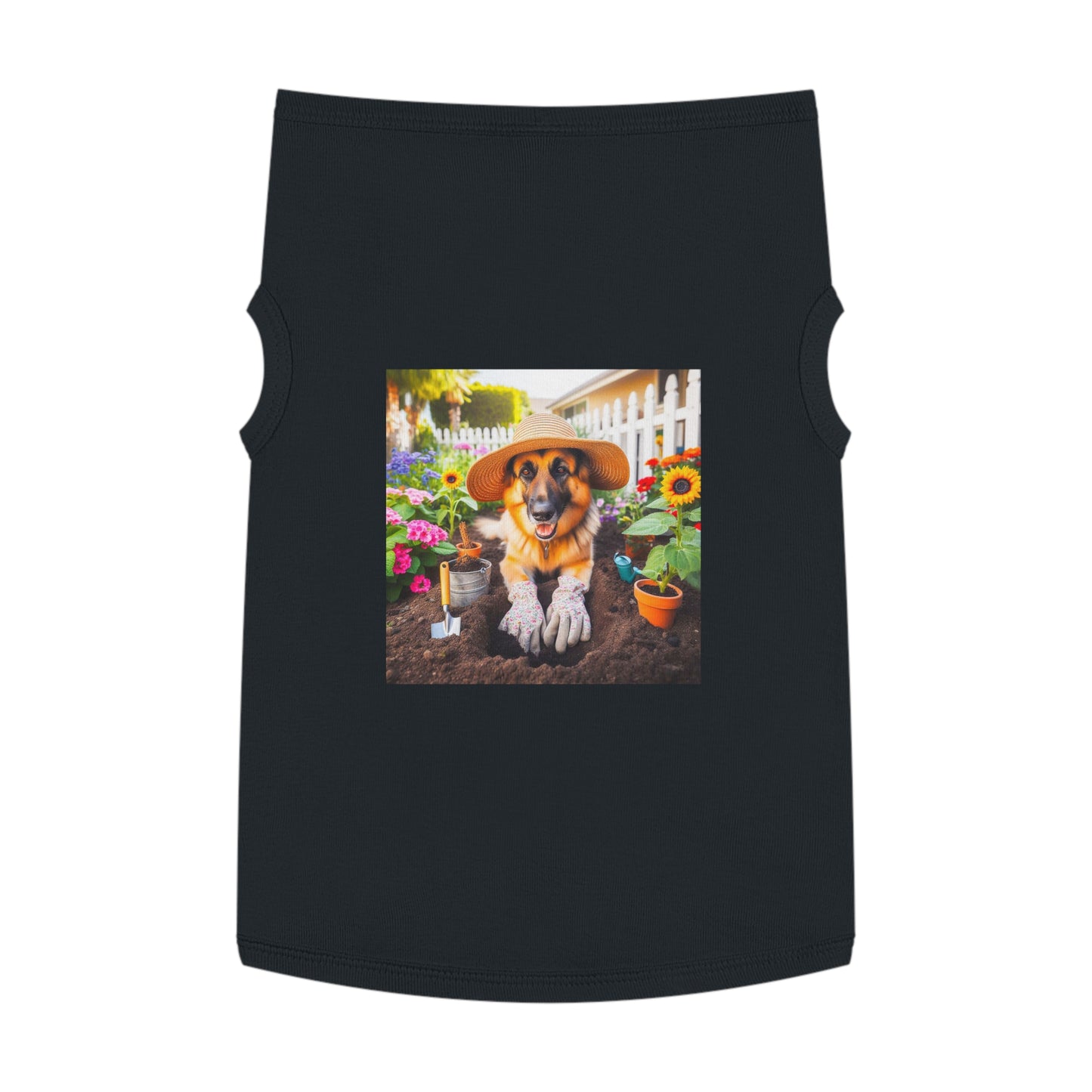 Pet Tank Top German Shepherd Pets Printify