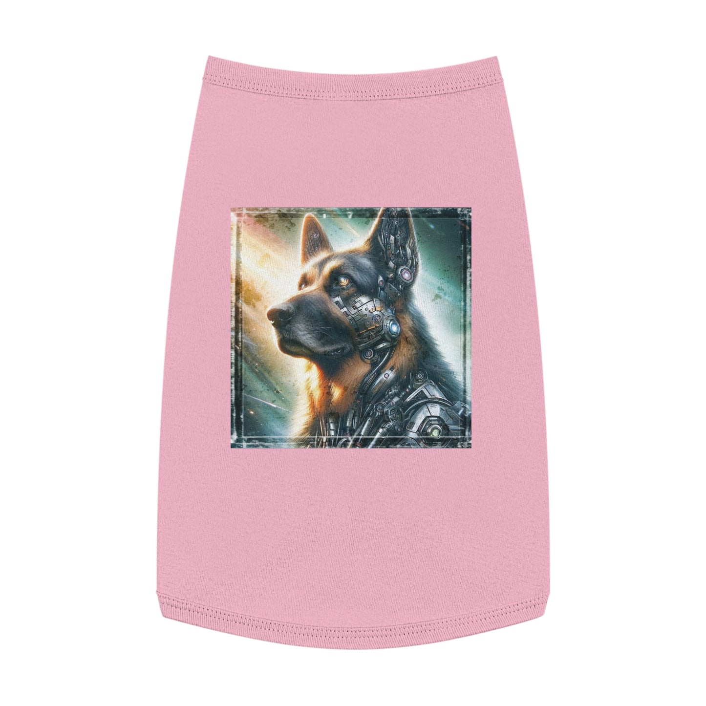 Pet Tank Top German Shepherd Pets Printify L Pink 