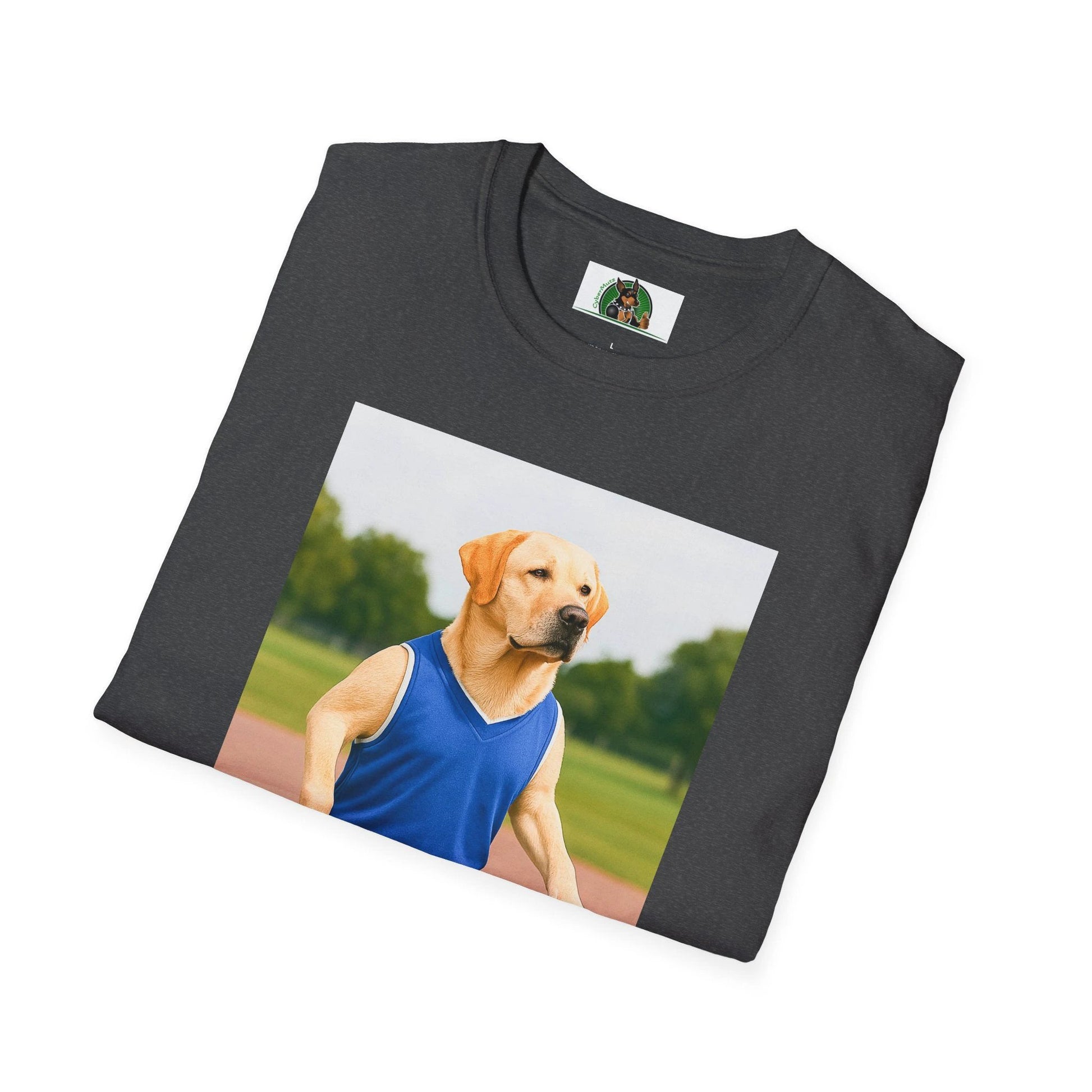 Labrador Retriever Basketball Tee — Dog Lover Sports T-Shirt T-Shirt Printify