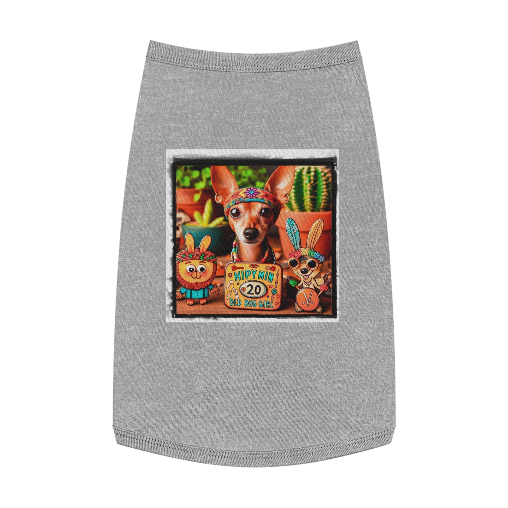 Dog Tank Top - Min Pin Tank Tops Pets Printify   