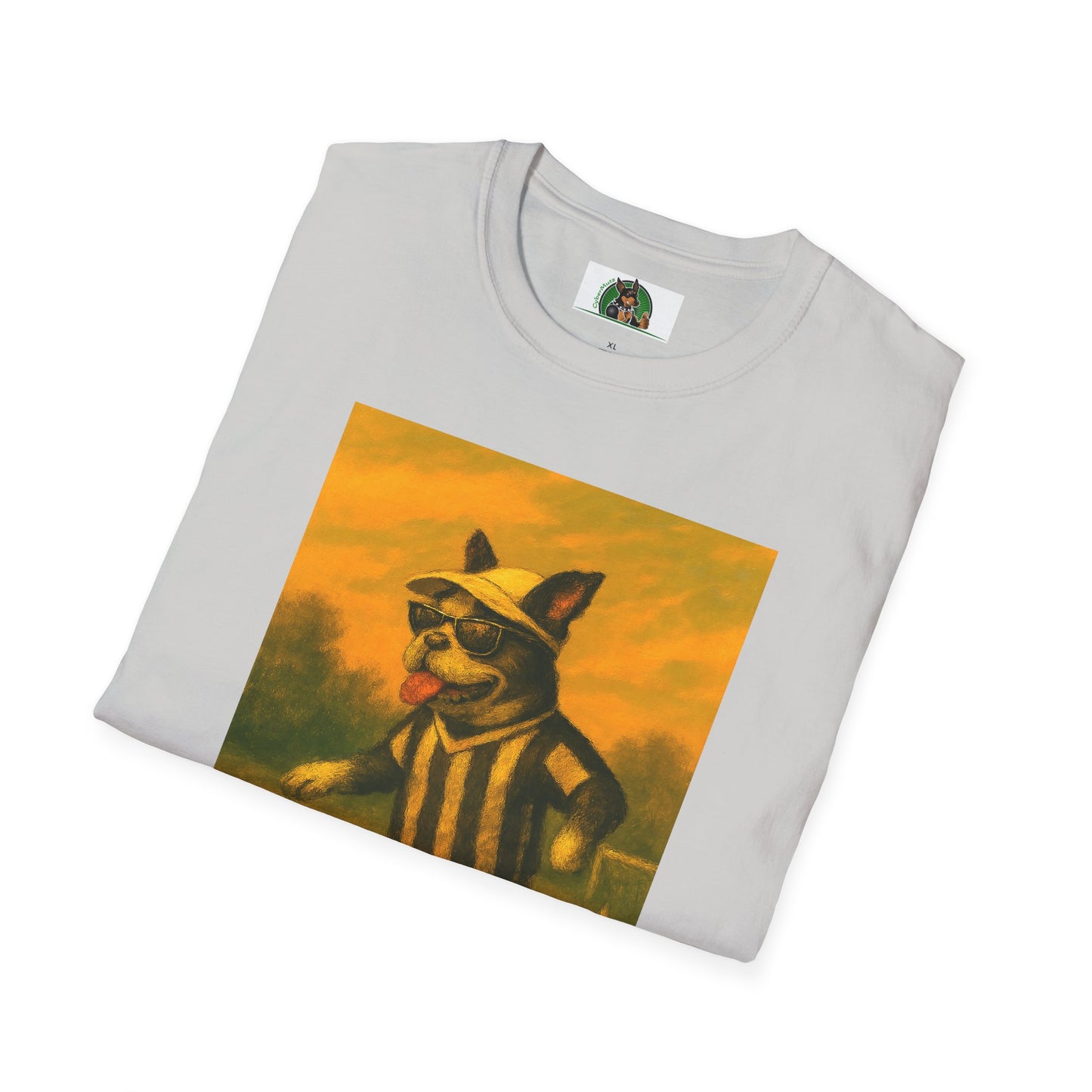 Sports Soccer Boston Terrier T-Shirt