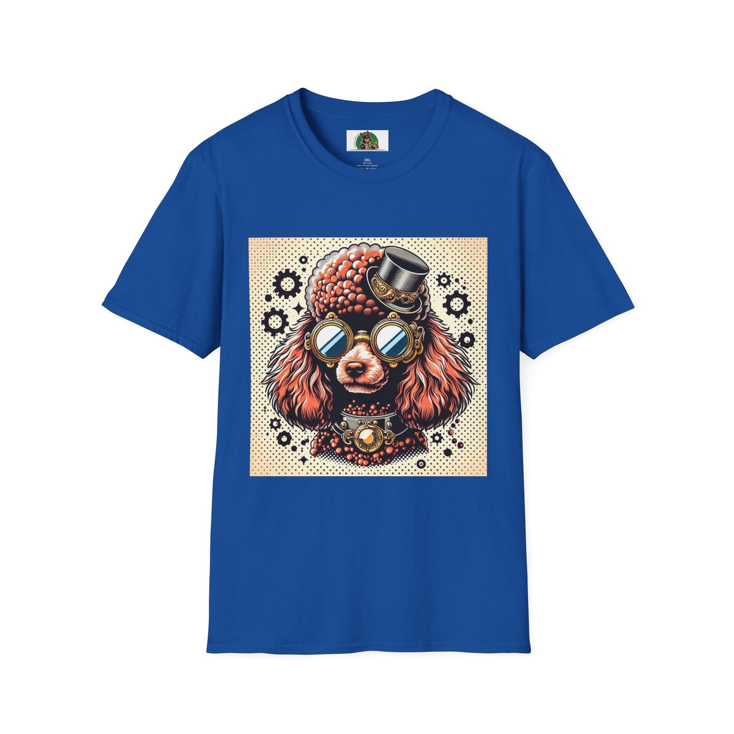 Poodle T-Shirt Printify XS Royal