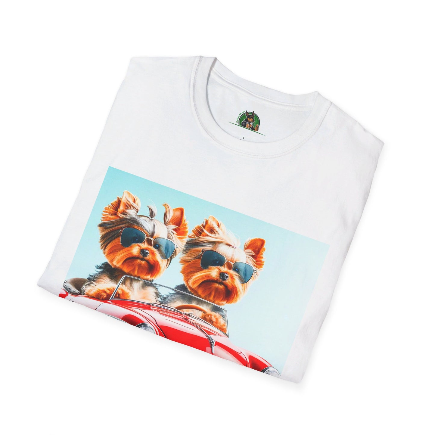 Wacky Yorkie T-Shirt Printify   