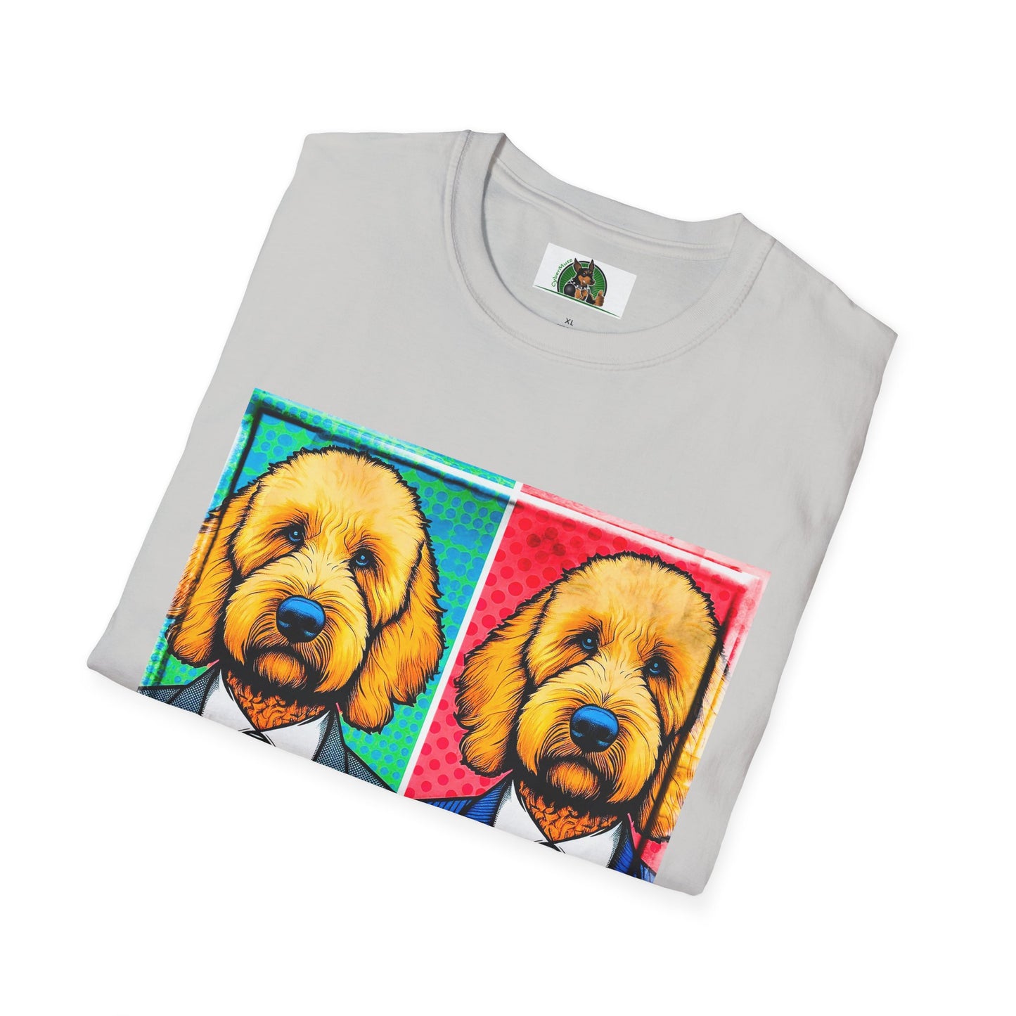 Golden Doodle colors businessmen