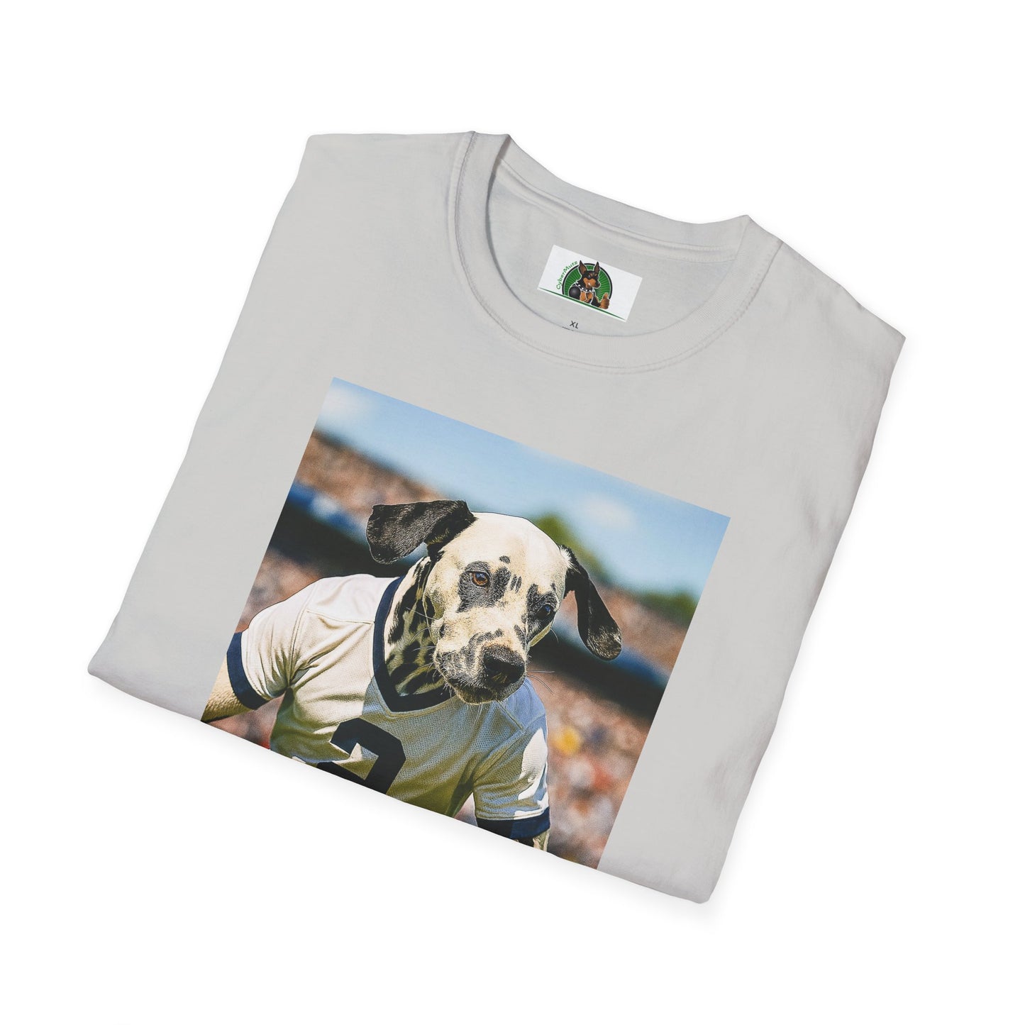 Sports Soccer Dalmatian Unisex T-Shirt