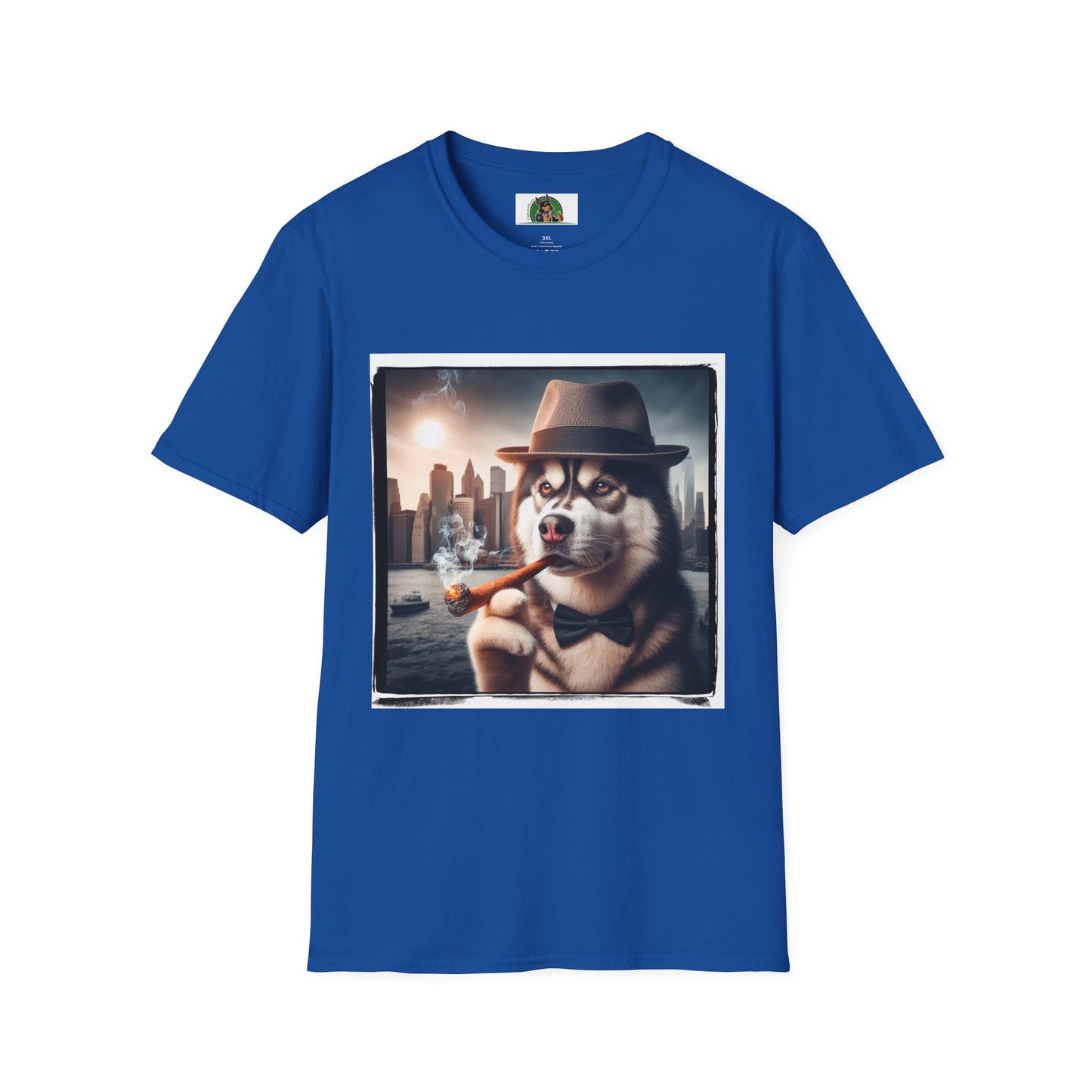 Husky T-Shirt Printify XS Royal 