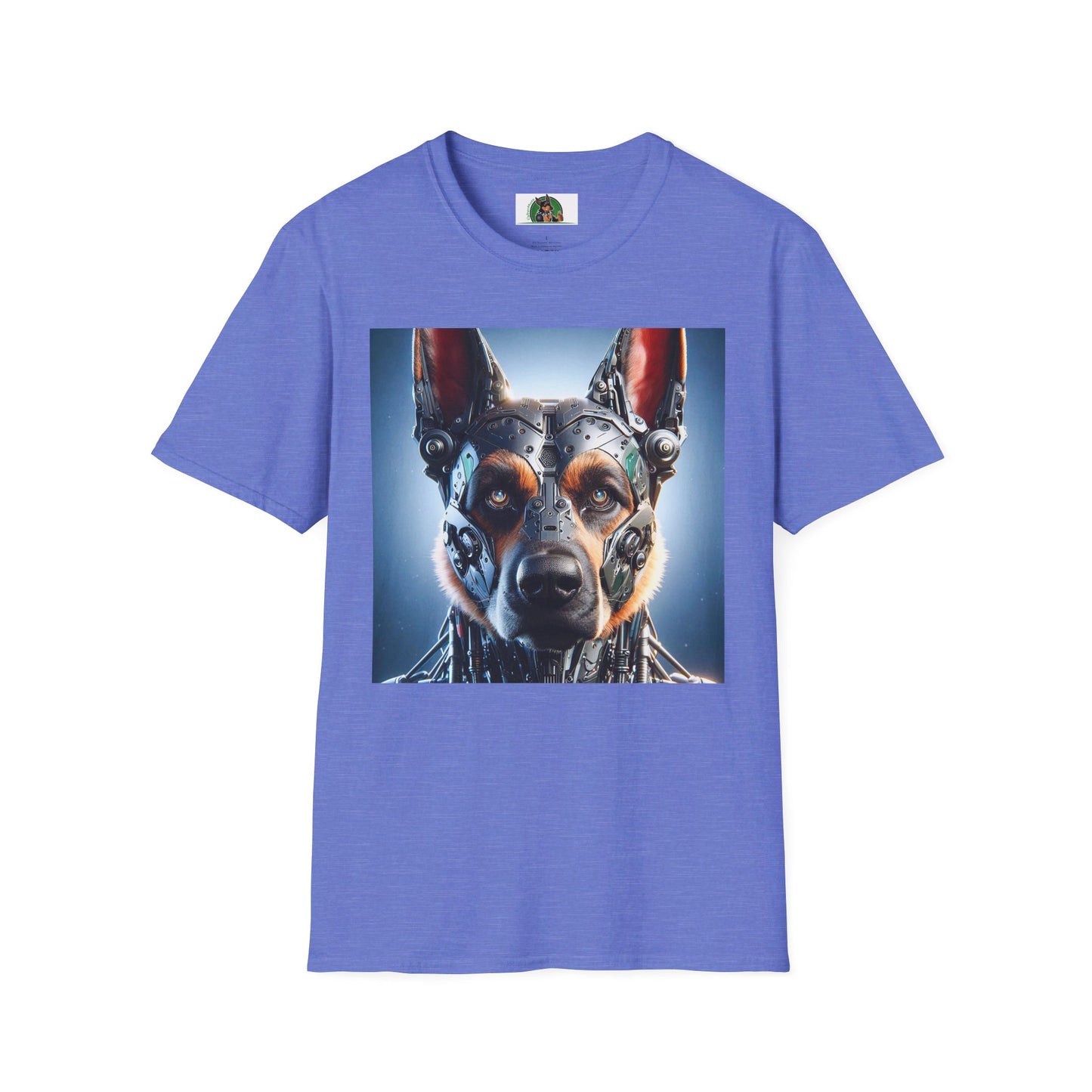 German Shepherd T-Shirt Printify Heather Royal S 