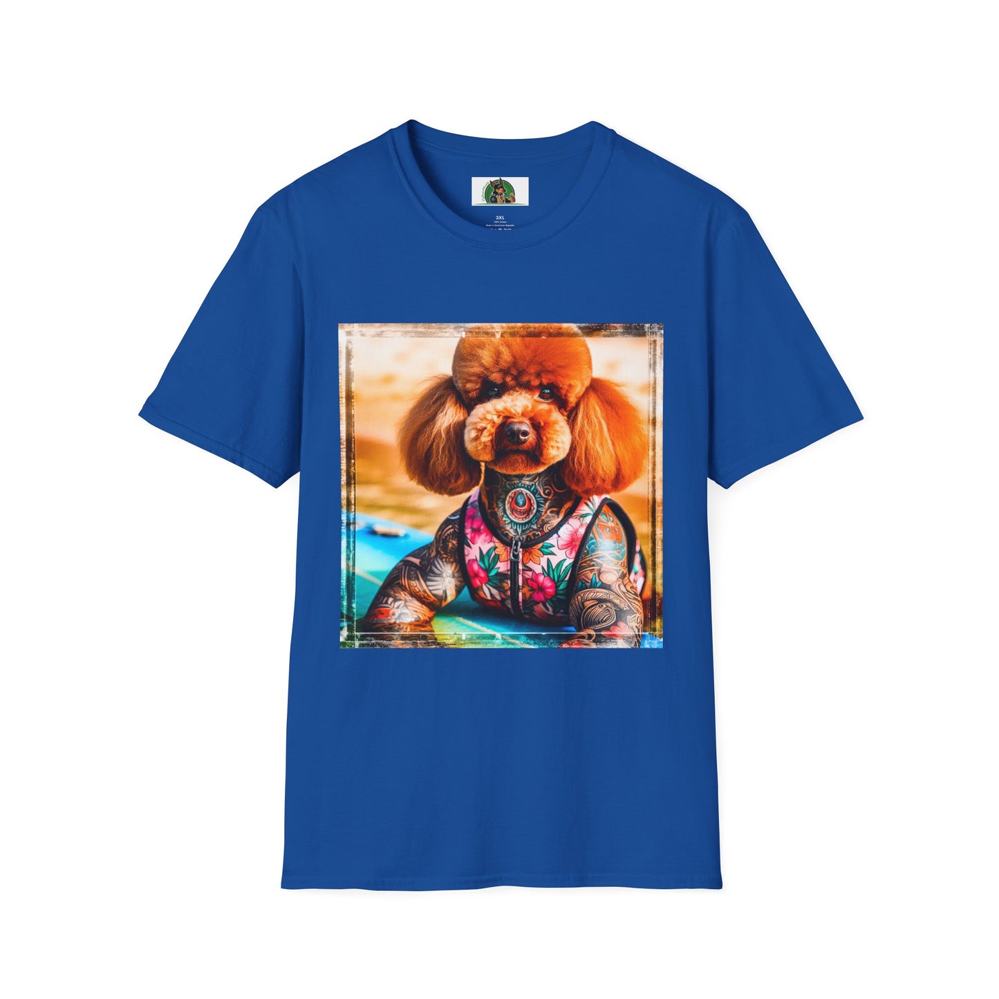 Poodle T-Shirt Printify XS Royal