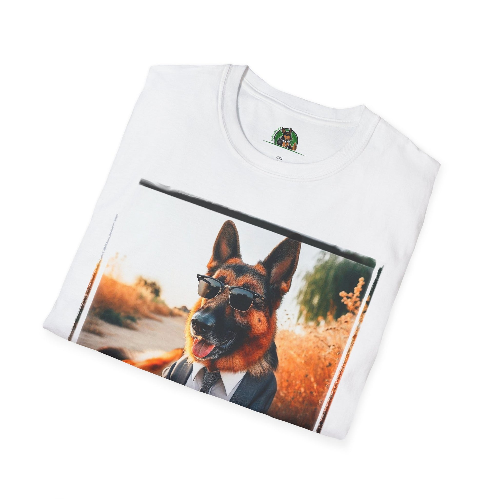 German Shepherd suit and beach T-Shirt Printify