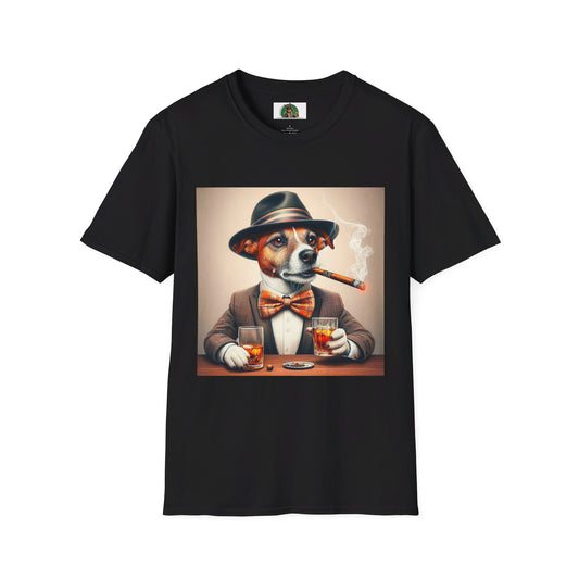 Jack Russell T-Shirt Printify S Black 