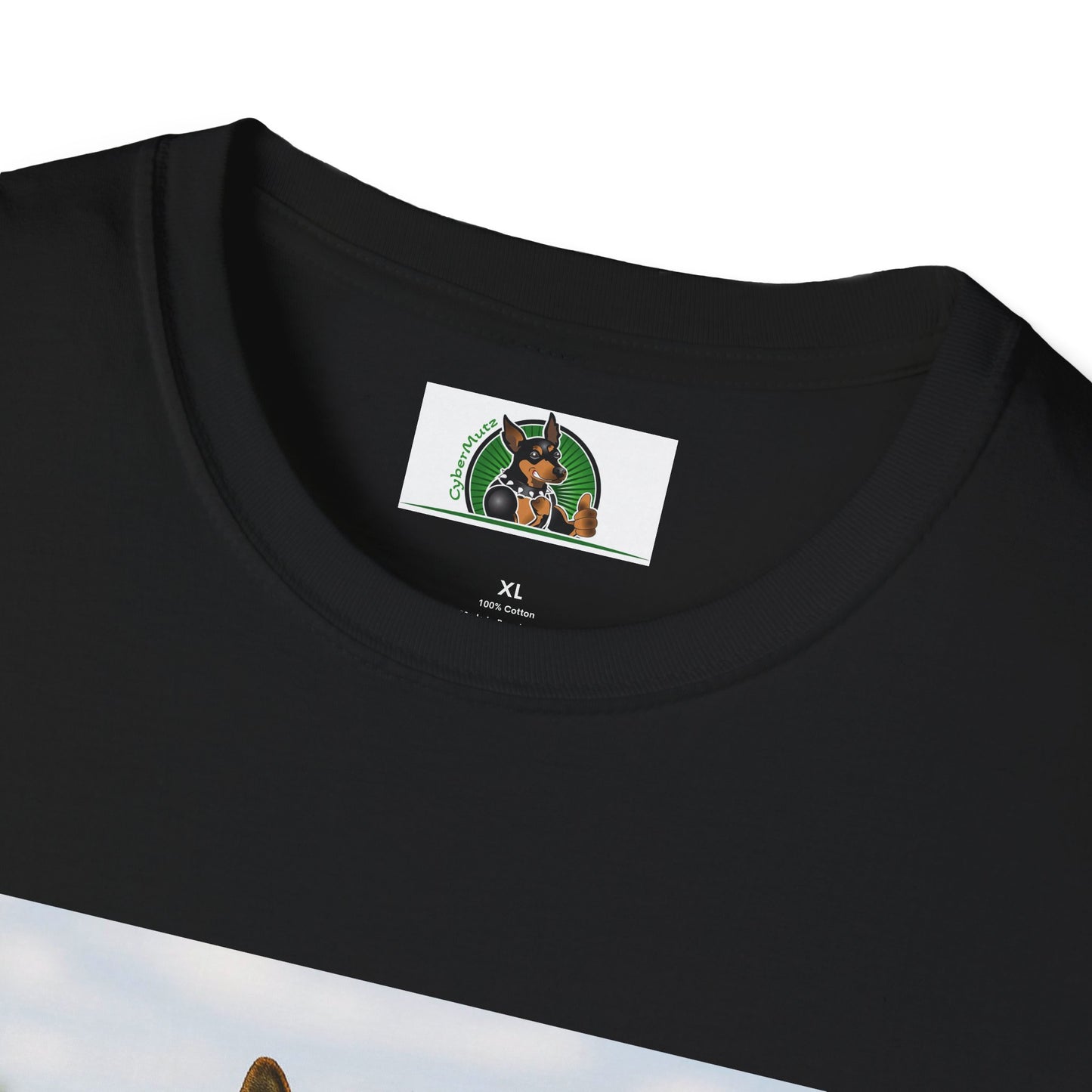 Sports German Shepherd Golf T-Shirt T-Shirt Printify