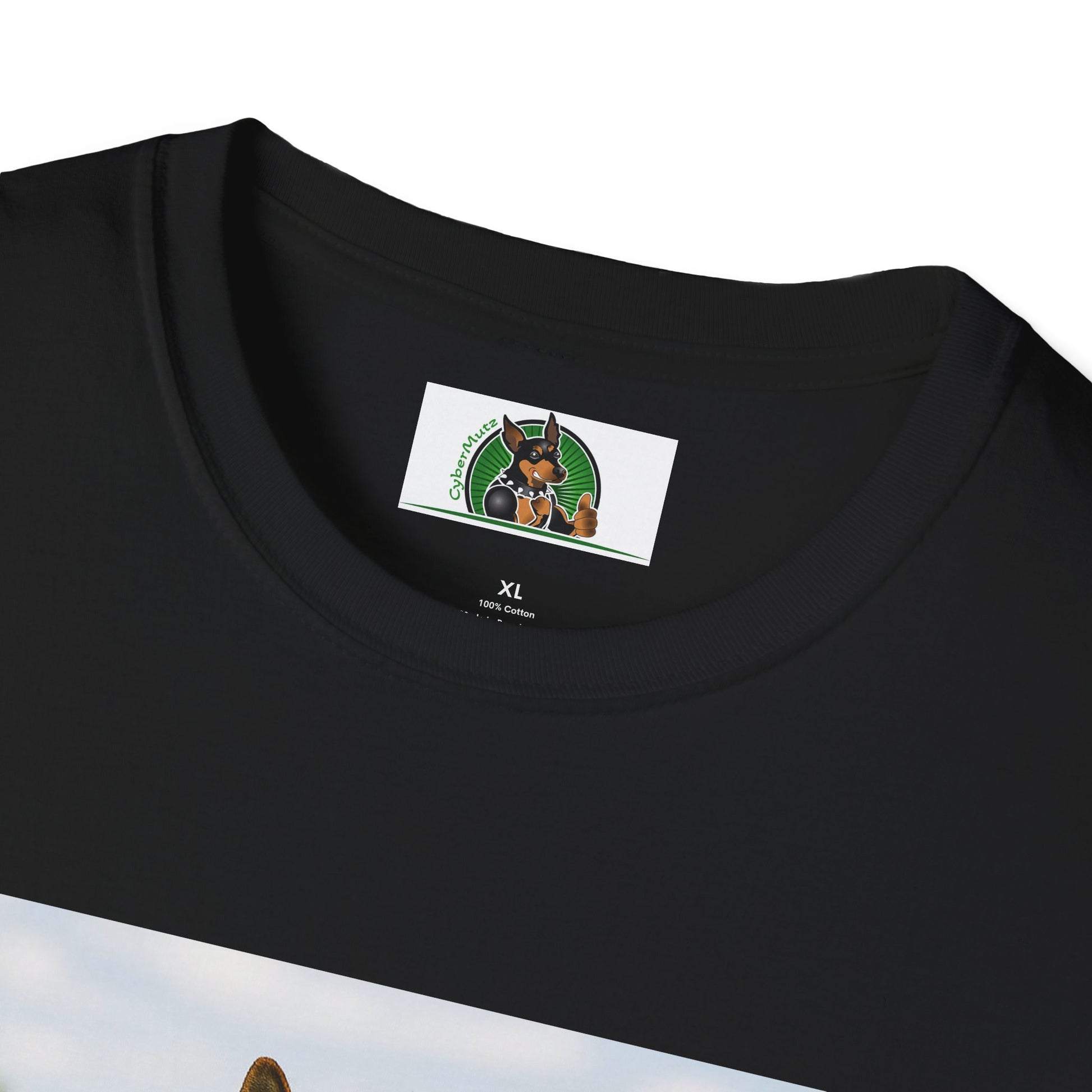 Sports German Shepherd Golf T-Shirt T-Shirt Printify