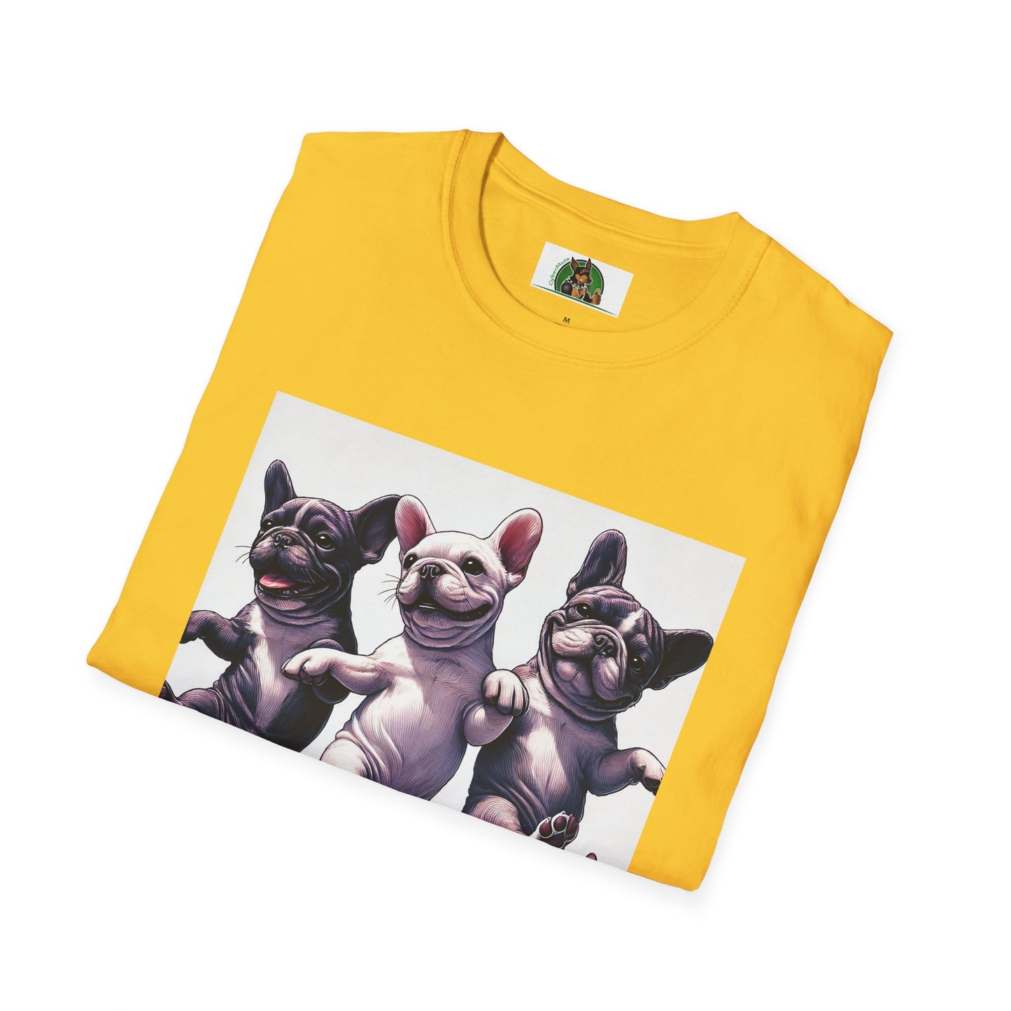 French Bulldogs Dancing Unisex T-Shirt