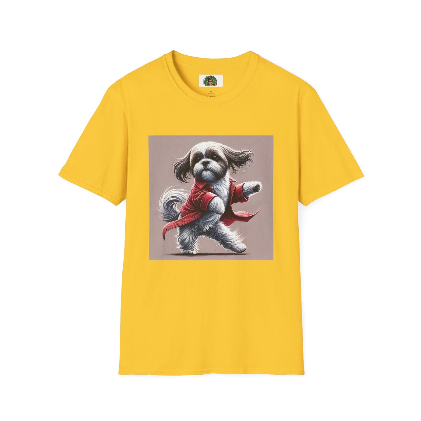 Dancing Shih Tzu T-Shirt T-Shirt Printify S Daisy