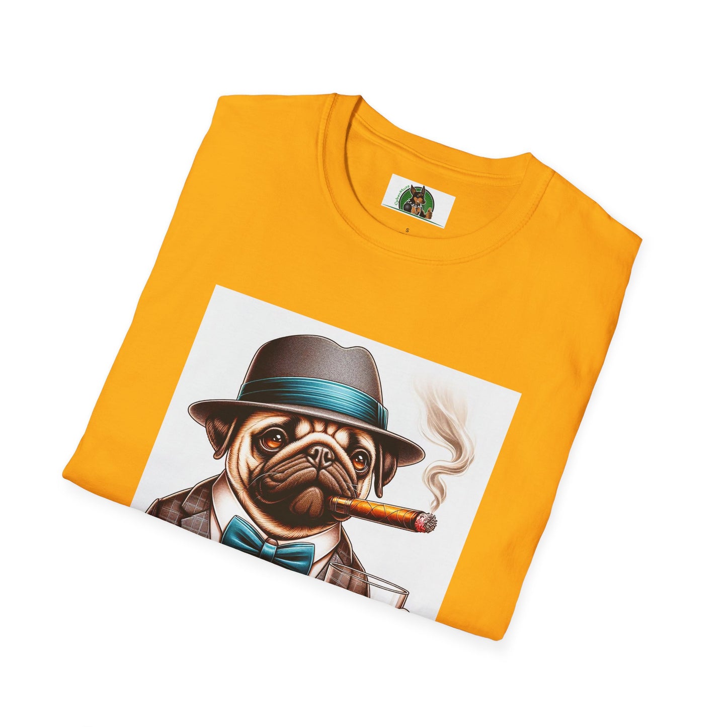 Pugs T-Shirt Printify   