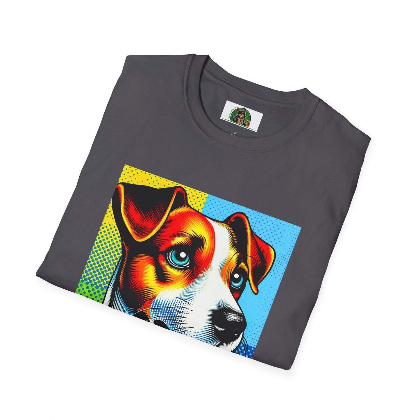 Jack Russell Colorful Pop Art T-Shirt Printify