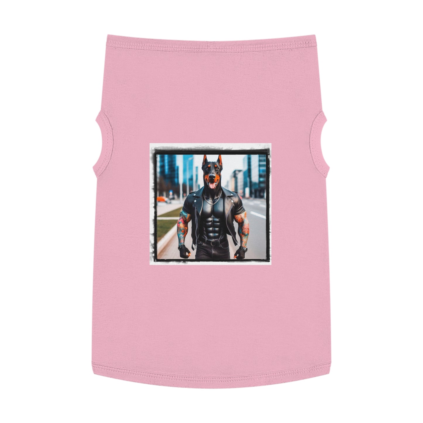 Pet Tank Top Doberman Pets Printify XL Pink 