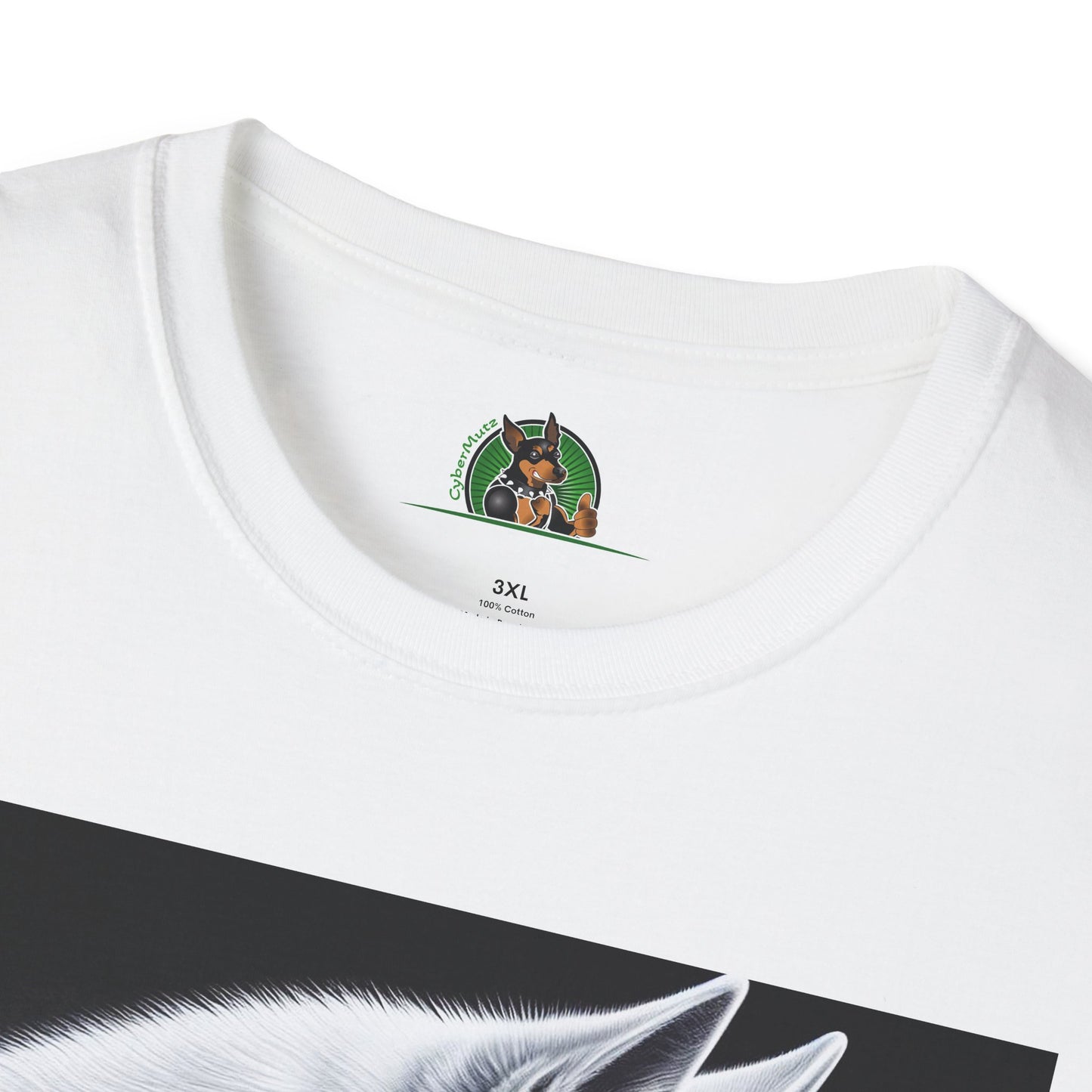 German Shepherd arm flexing shirt T-Shirt Printify