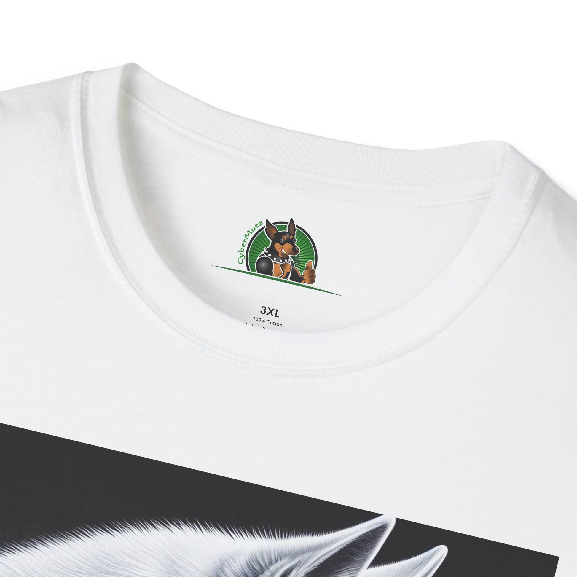 German Shepherd arm flexing shirt T-Shirt Printify