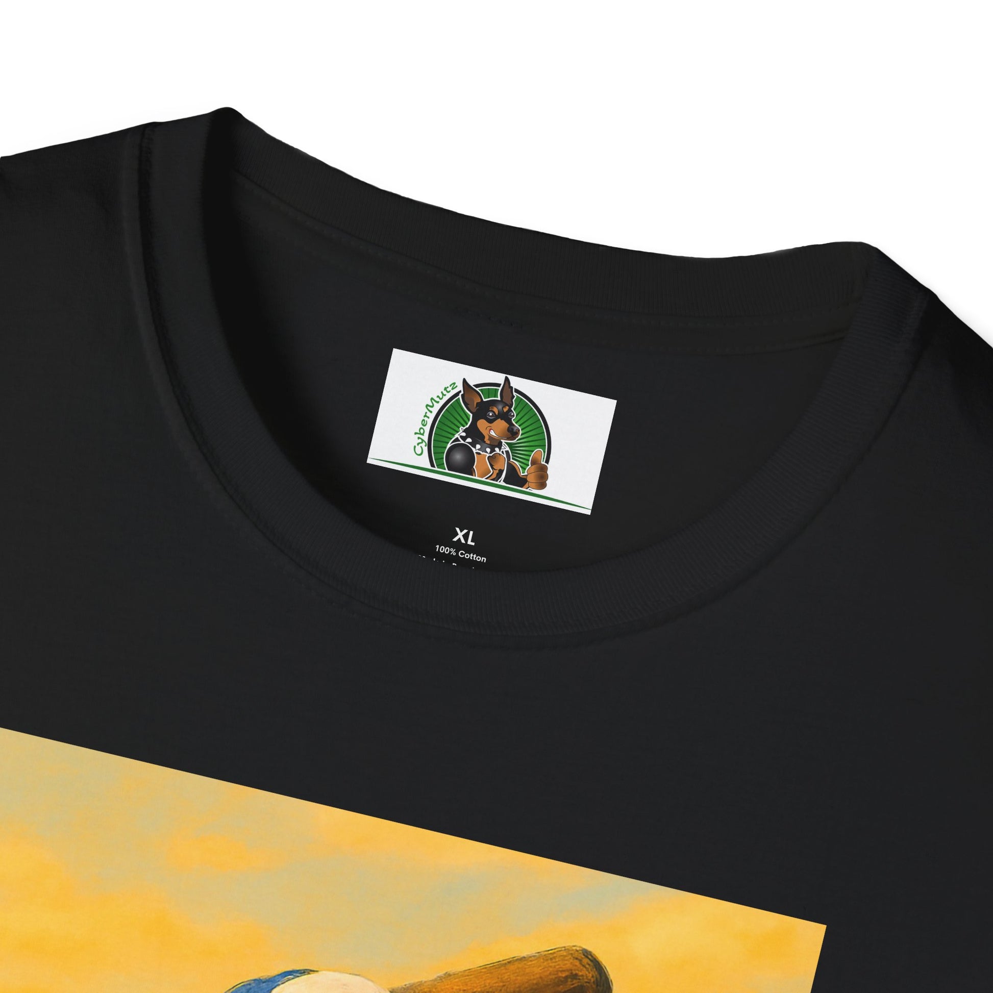 Sports Baseball Bassett Hound T-Shirt T-Shirt Printify