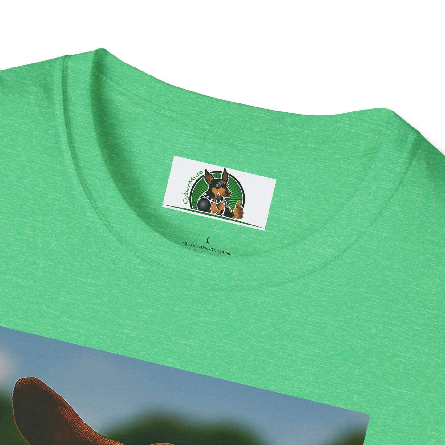 Sports Dachshund Football T-Shirt T-Shirt Printify