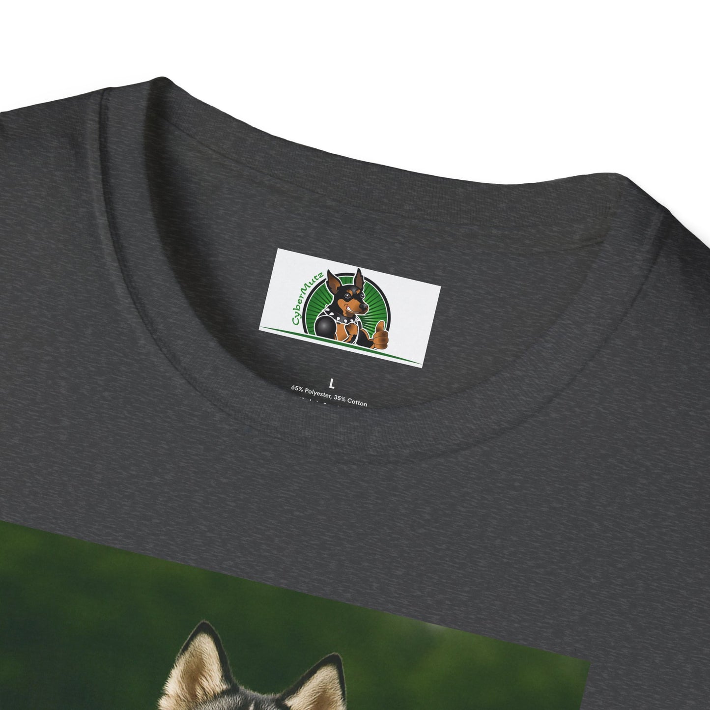 Husky Playing Golf T-Shirt — Sports Dog Tee T-Shirt Printify